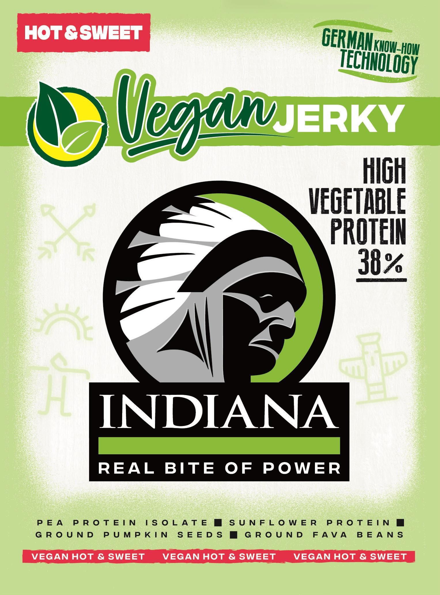 Zdravý svět - Indiana Jerky Vegan Hot&Sweet 25g