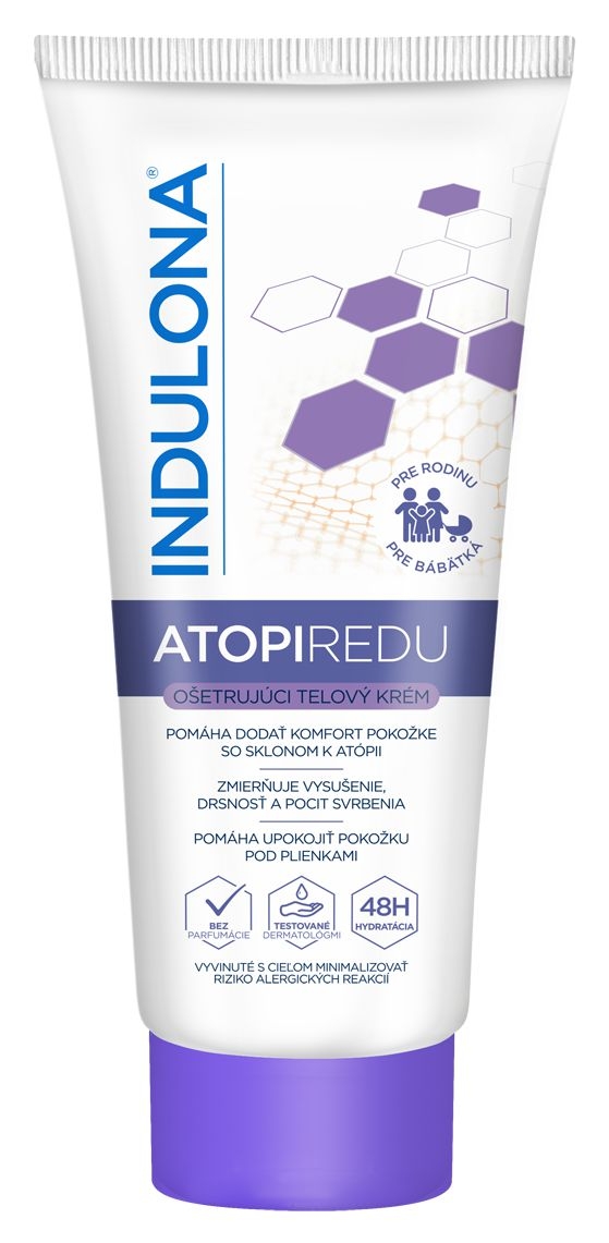 Drogerie a kosmetika - Indulona Pečující tělový krém ATOPIREDU 200 ml