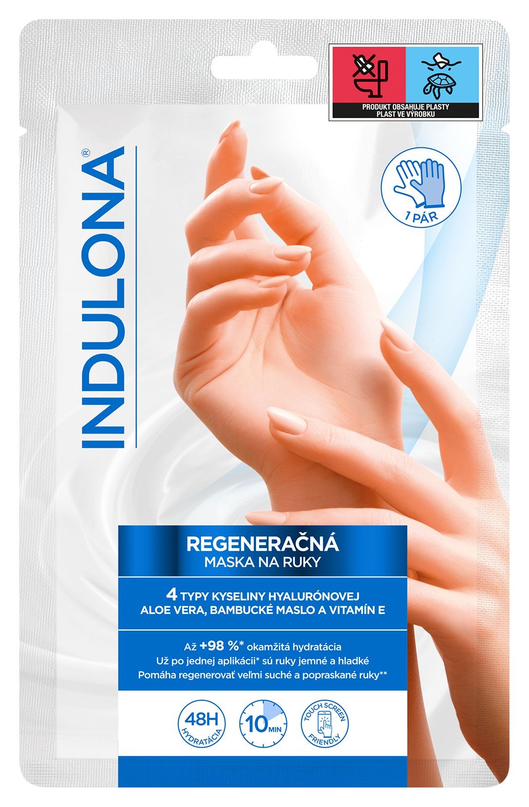 Drogerie a kosmetika - Indulona Regenerační maska na ruce