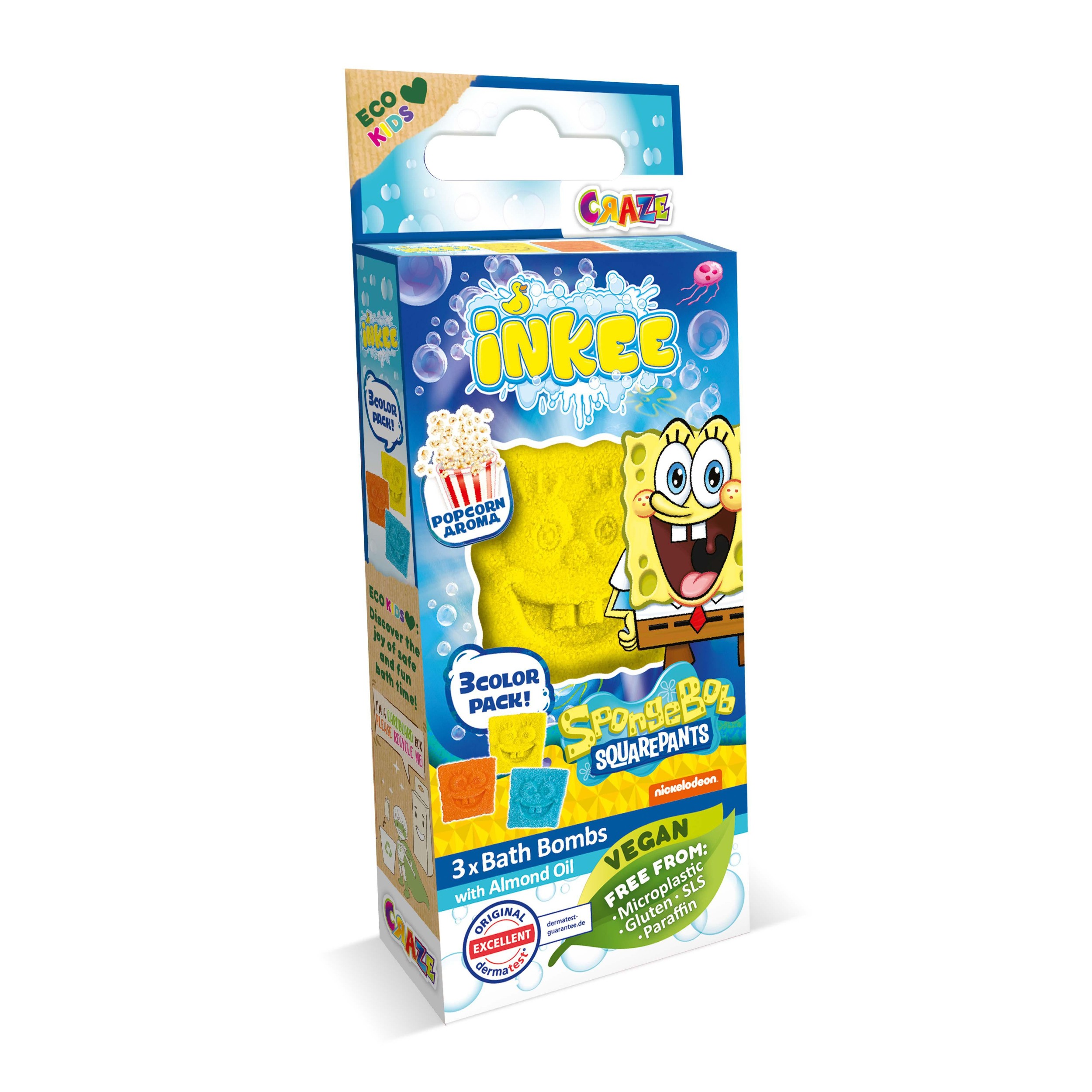 Svět dětí - Inkee Šumivé bomby Hello Kitty 3x15g