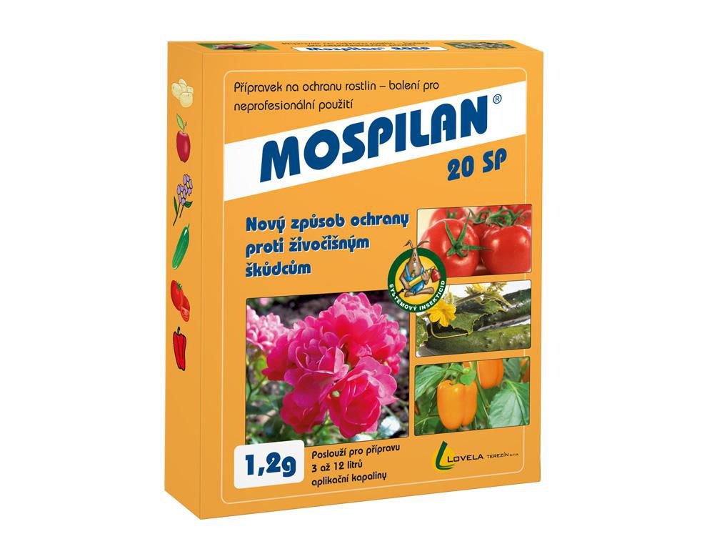 Domácnost a Zahrada - Insekticid Mospilan 20 SP 1,2g