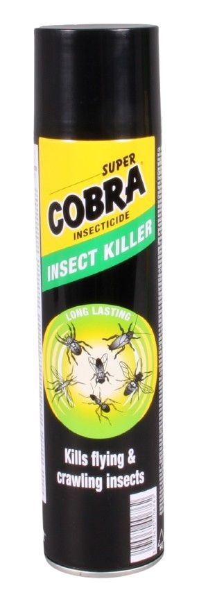 Domácnost a Zahrada - Insekticid SUPER COBRA proti létajícímu a lezoucímu hmyzu 400ml