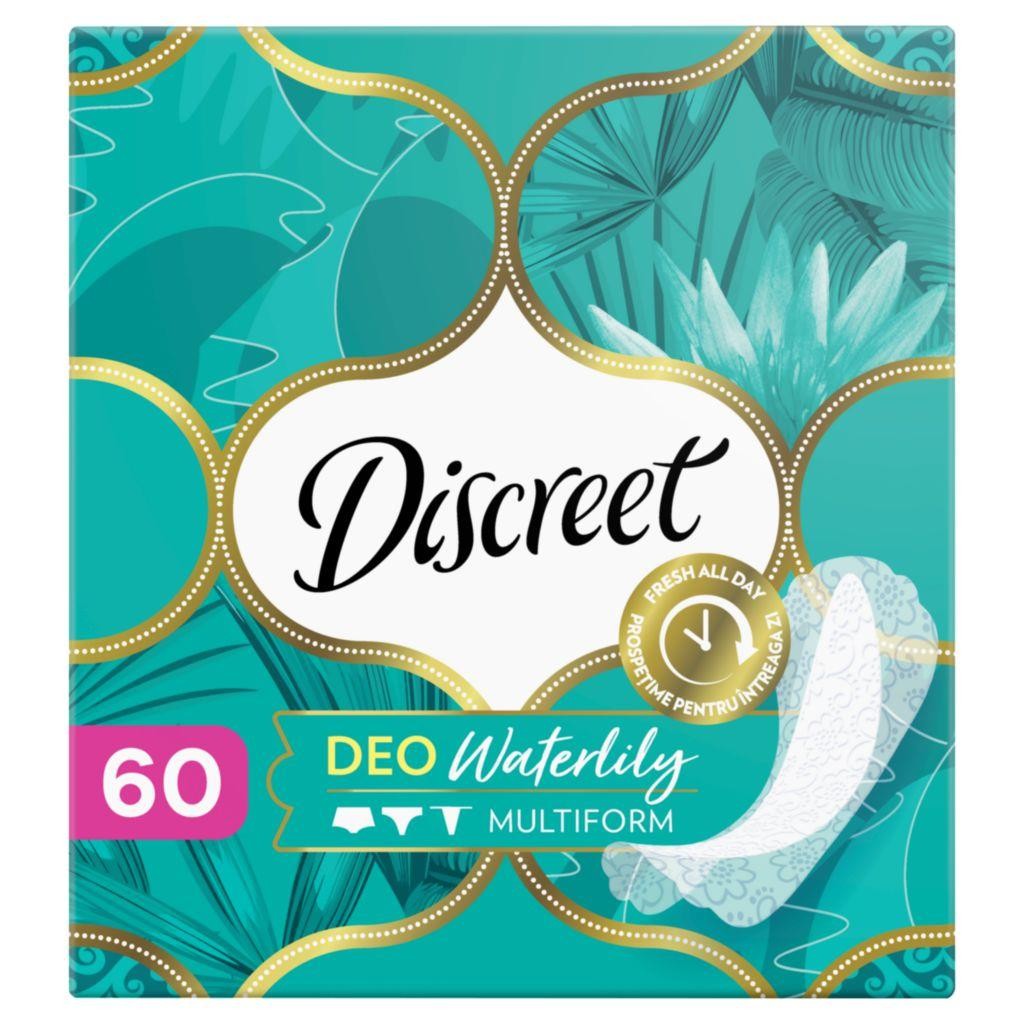 Drogerie a kosmetika - Intimky Discreet Prodyšné intimky Multiform Intimky Waterlily 60 ks