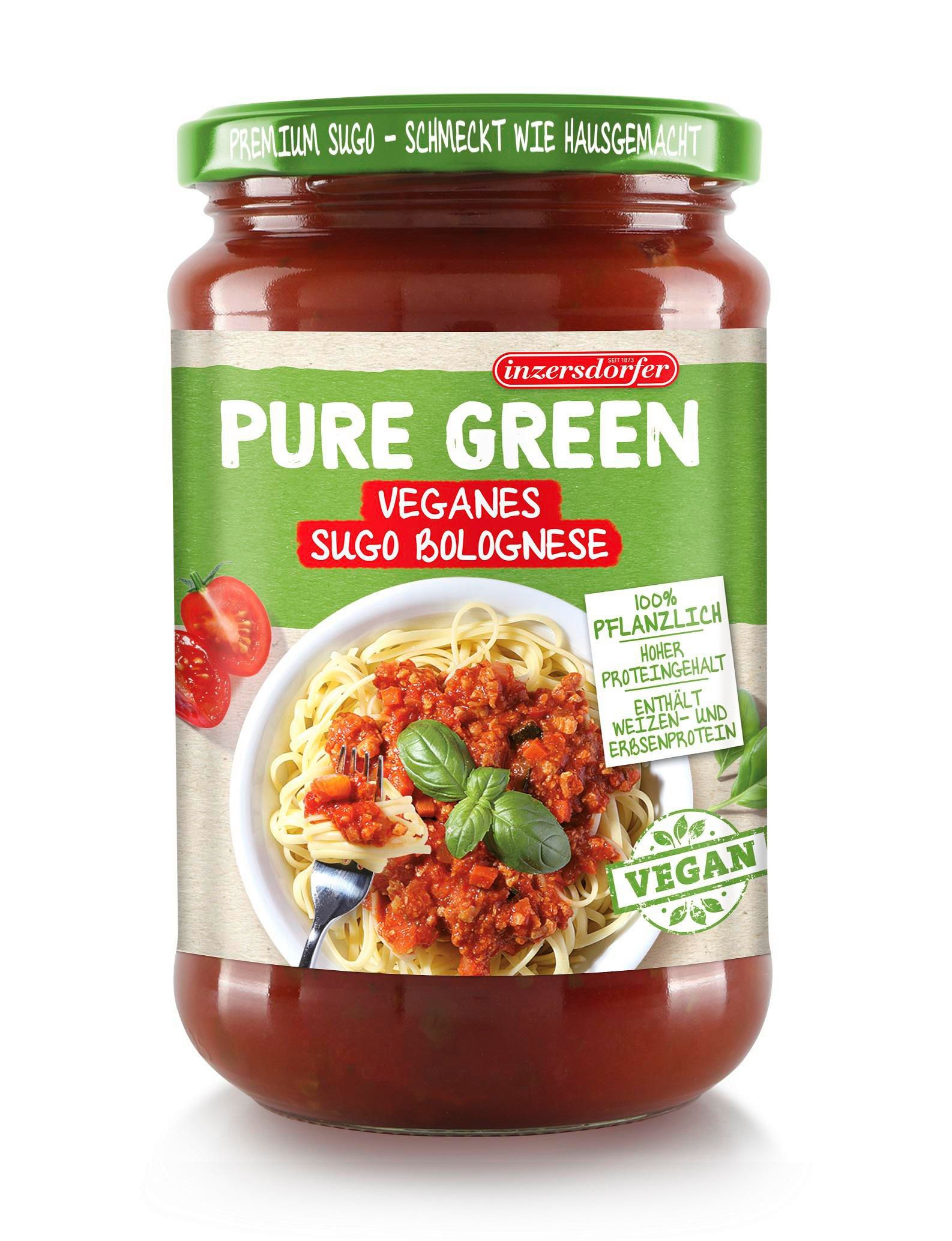 Zdravý svět - Inzersdorfer Pure Green Sugo Bolognese Vegan 400 g