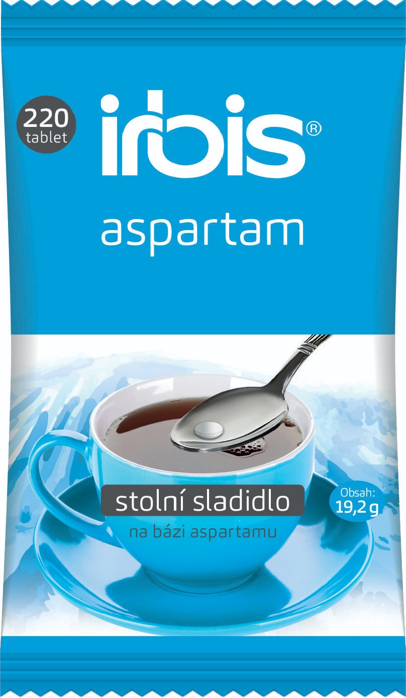 Trvanlivé potraviny - Irbis Aspartam tabletové sladidlo 220 tbl 19,2 g