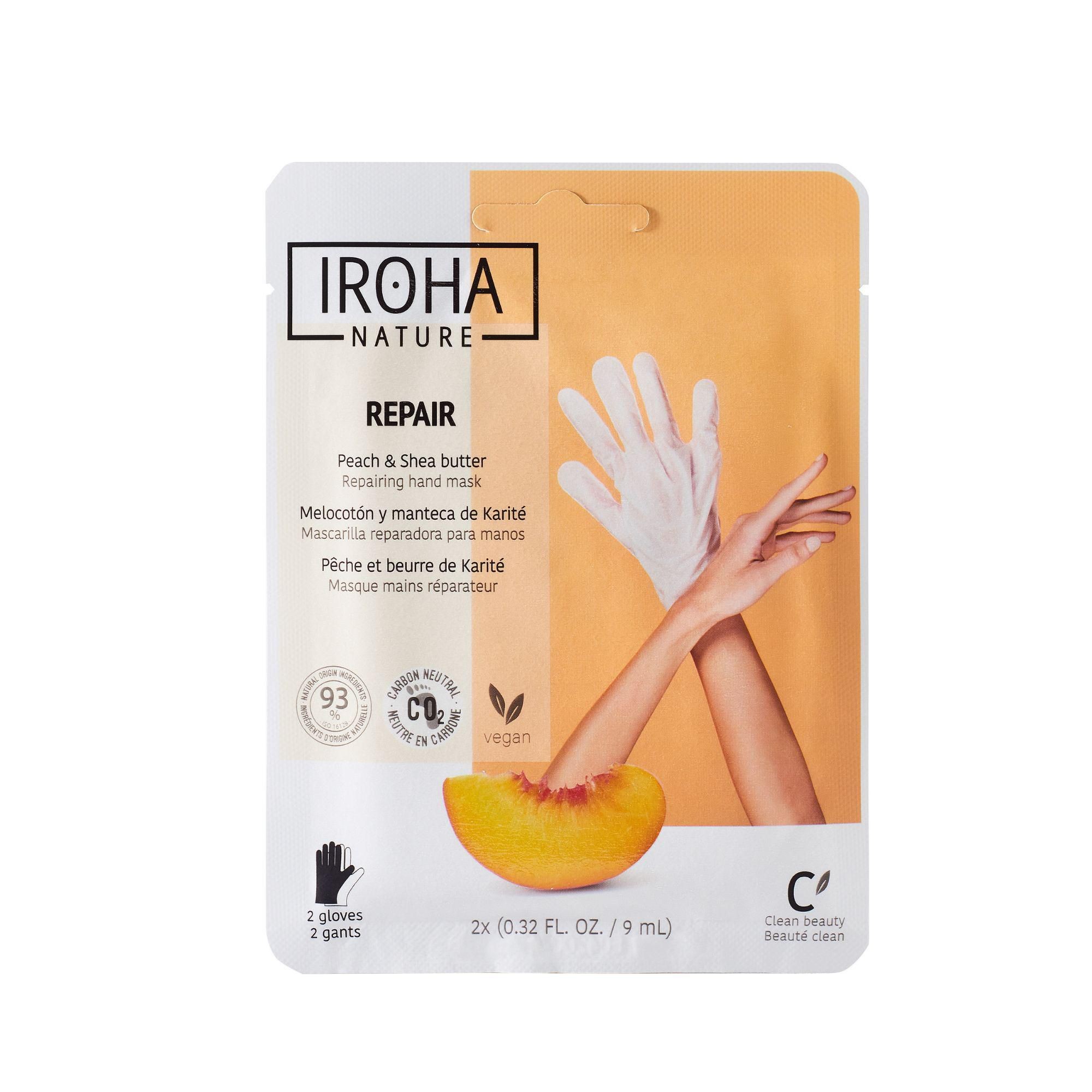 Drogerie a kosmetika - Iroha rukavice na ruce Peach & Shea Butter