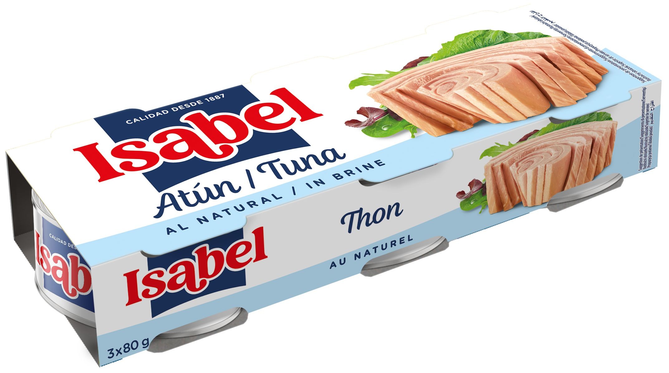 Trvanlivé potraviny - Isabel Tuňák ve vlastní šťávě 3x80 g