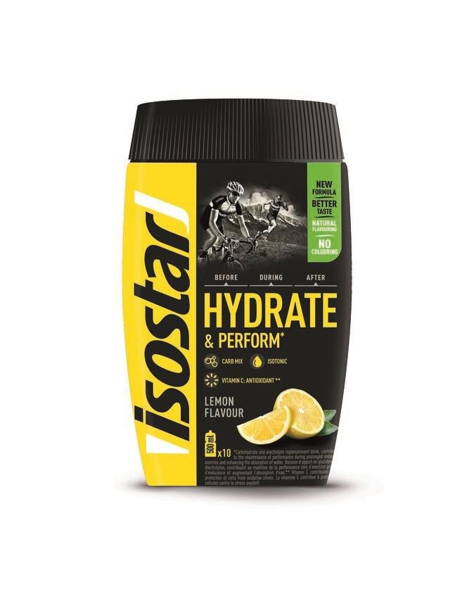 Nápoje - Isostar Hydrate & Perform prášek citron 400 g