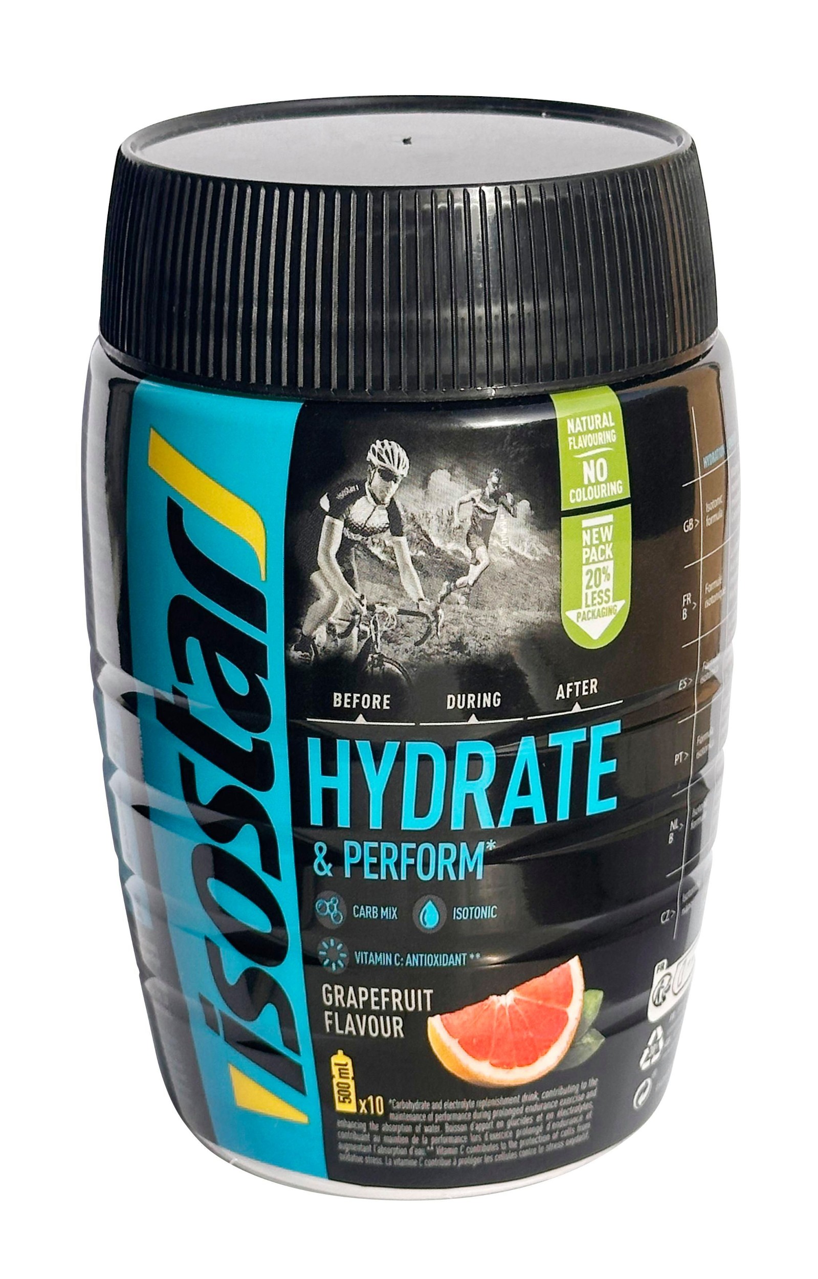 Nápoje - Isostar Hydrate & Perform prášek grapefruit 400 g