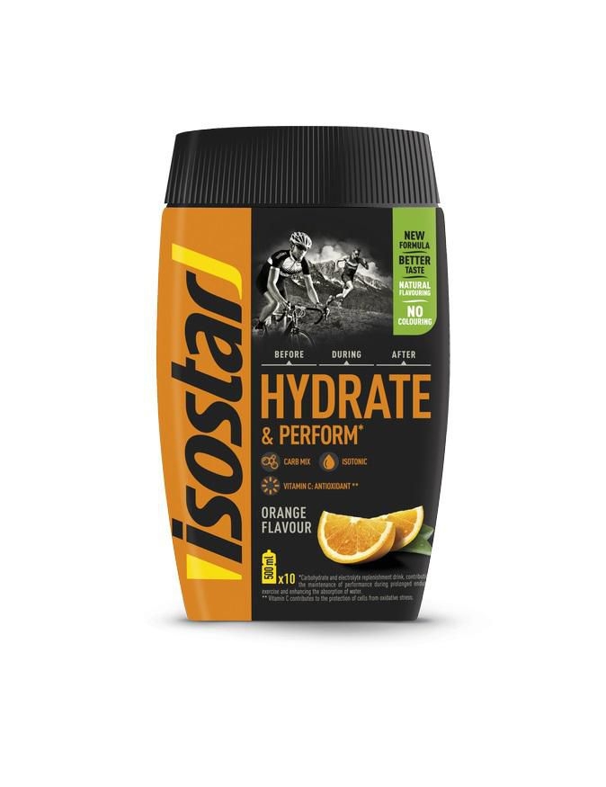 Nápoje - Isostar Hydrate & Perform prášek pomeranč 400 g