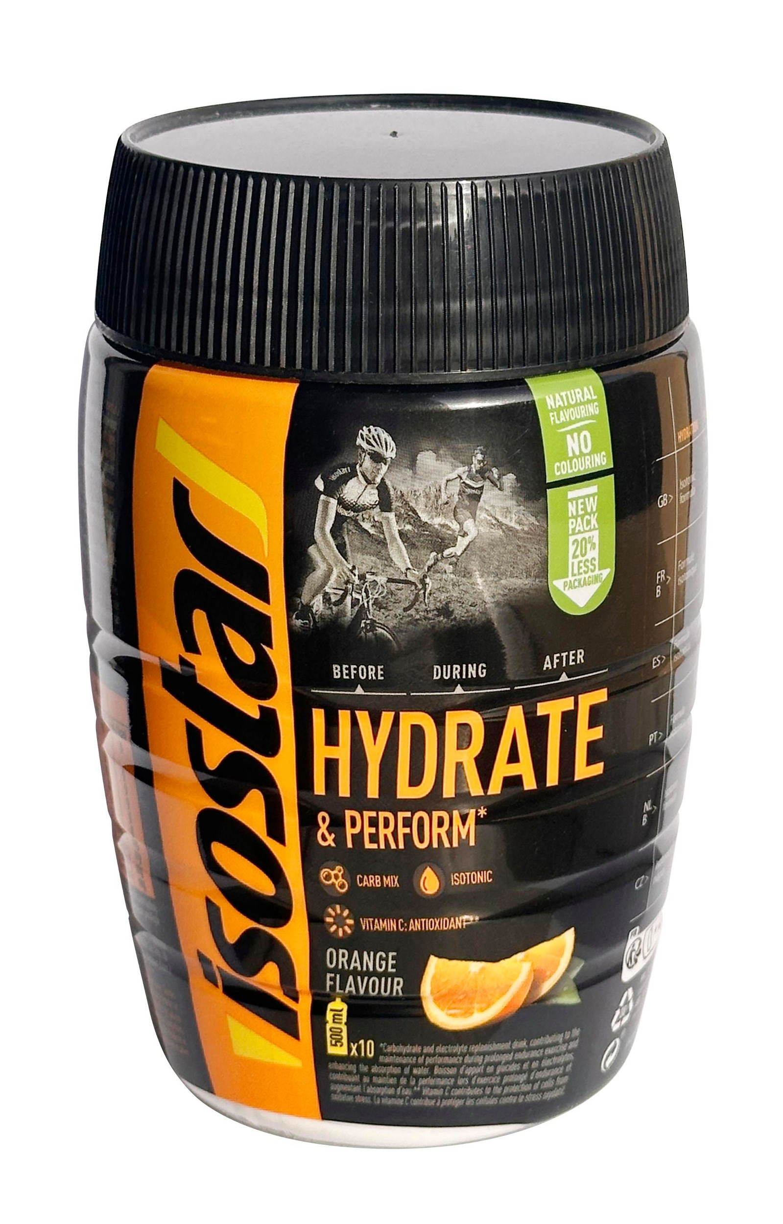 Nápoje - Isostar Hydrate & Perform prášek pomeranč 400 g