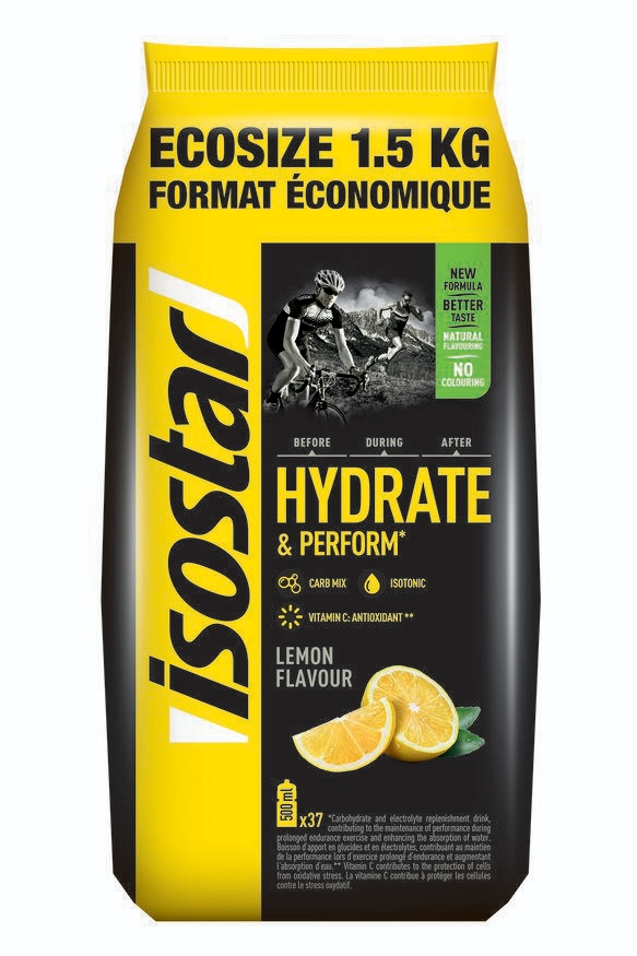 Nápoje - Isostar Prášek Hydrate&Perform Citrón 1500 g
