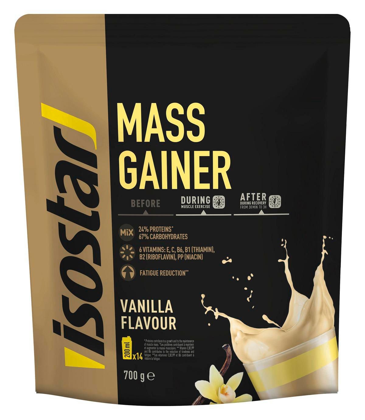 Domácnost a Zahrada - Isostar Prášek Mass Gainer Vanilka 700 g
