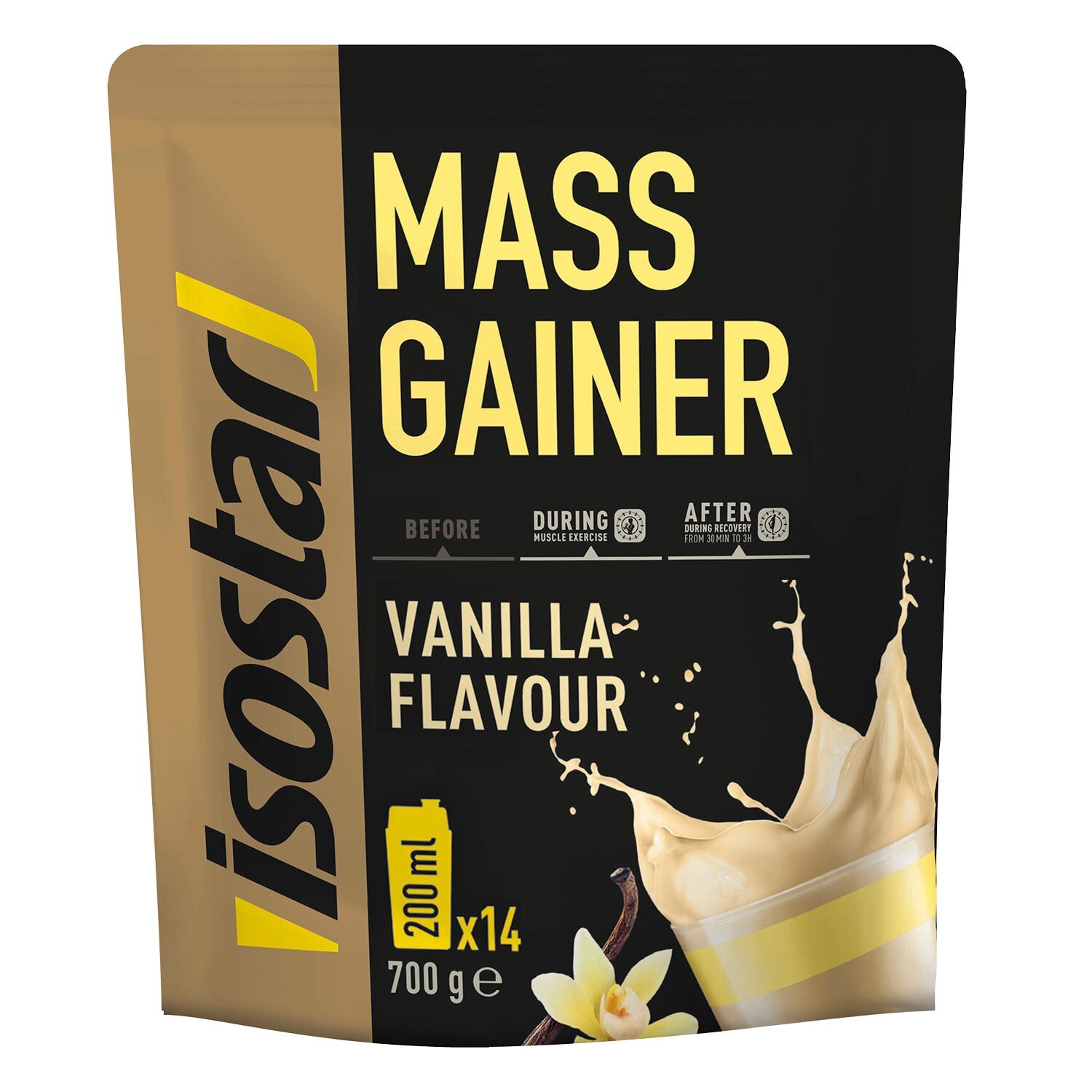 Domácnost a Zahrada - Isostar Prášek Mass Gainer Vanilka 700 g