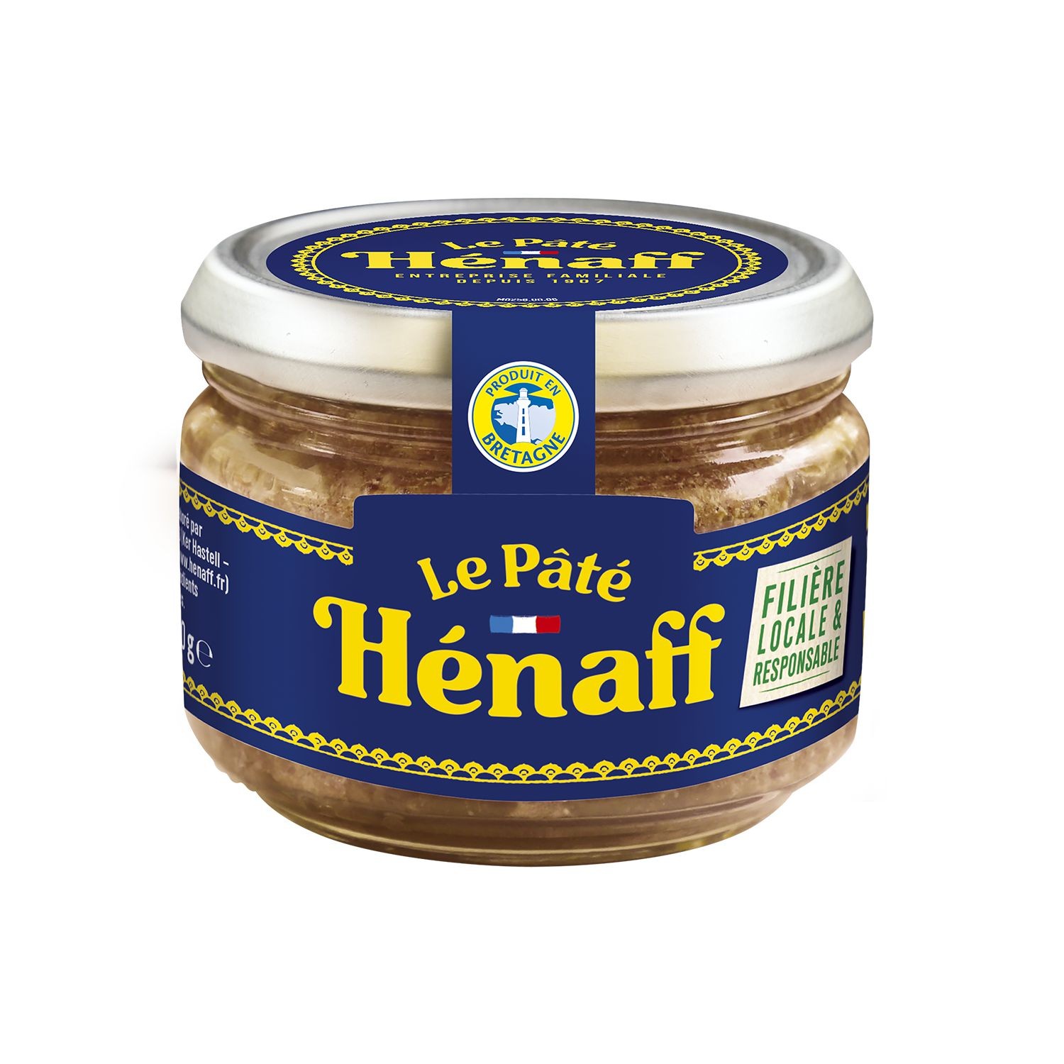 Trvanlivé potraviny - J. Hénaff pork pâté Le Pâté Hénaff, Vepřová paštika 180g