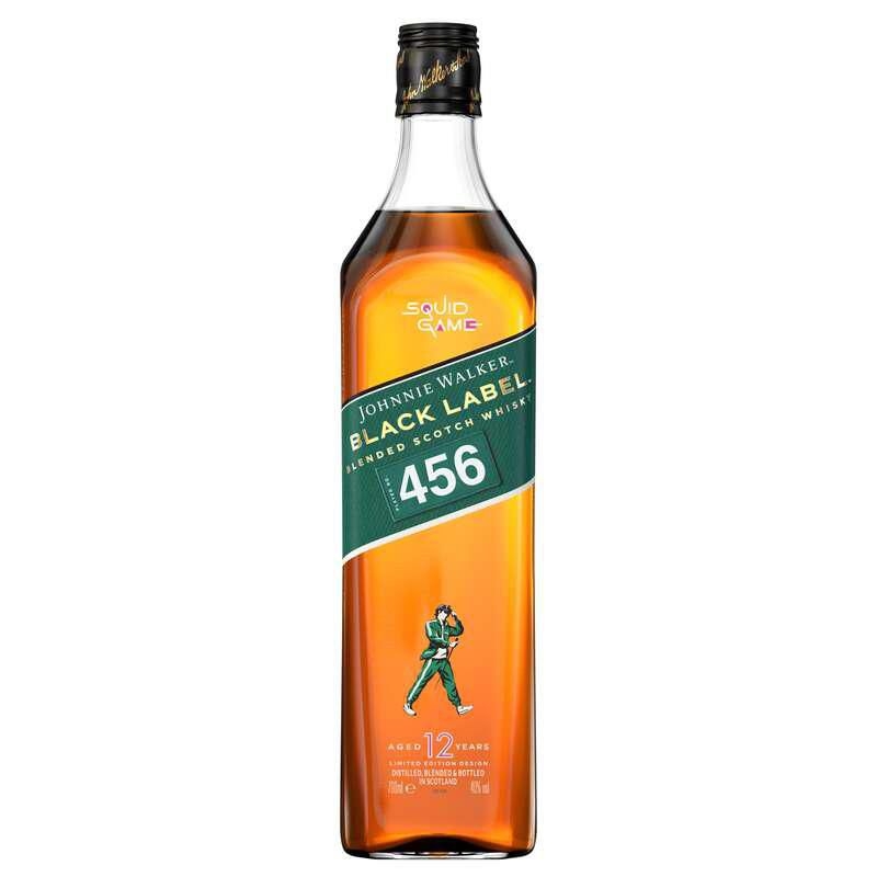 Nápoje - J. Walker Black Squid Game 40% 0,7l