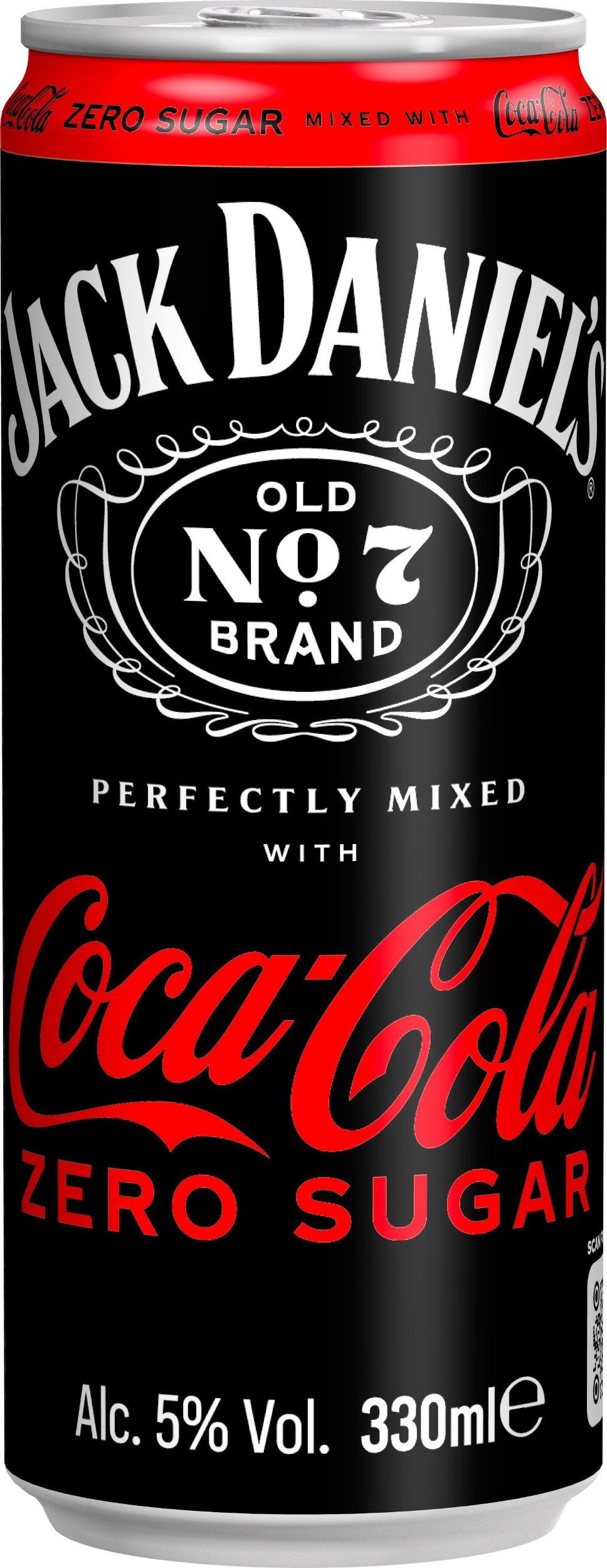 Nápoje - Jack Daniel's and Coca-Cola 330 ml ZERO
