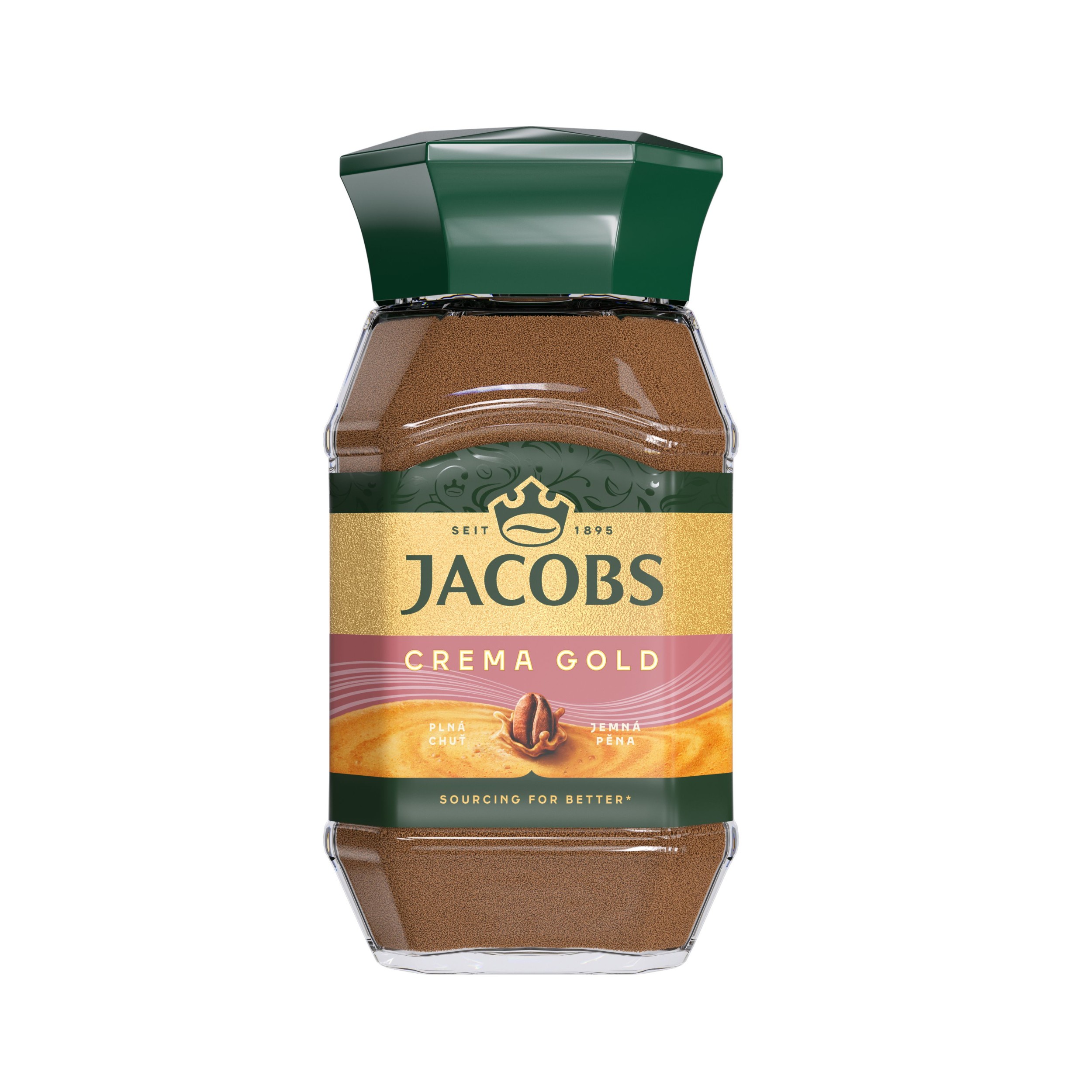 Nápoje - Jacobs Crema Gold 190g