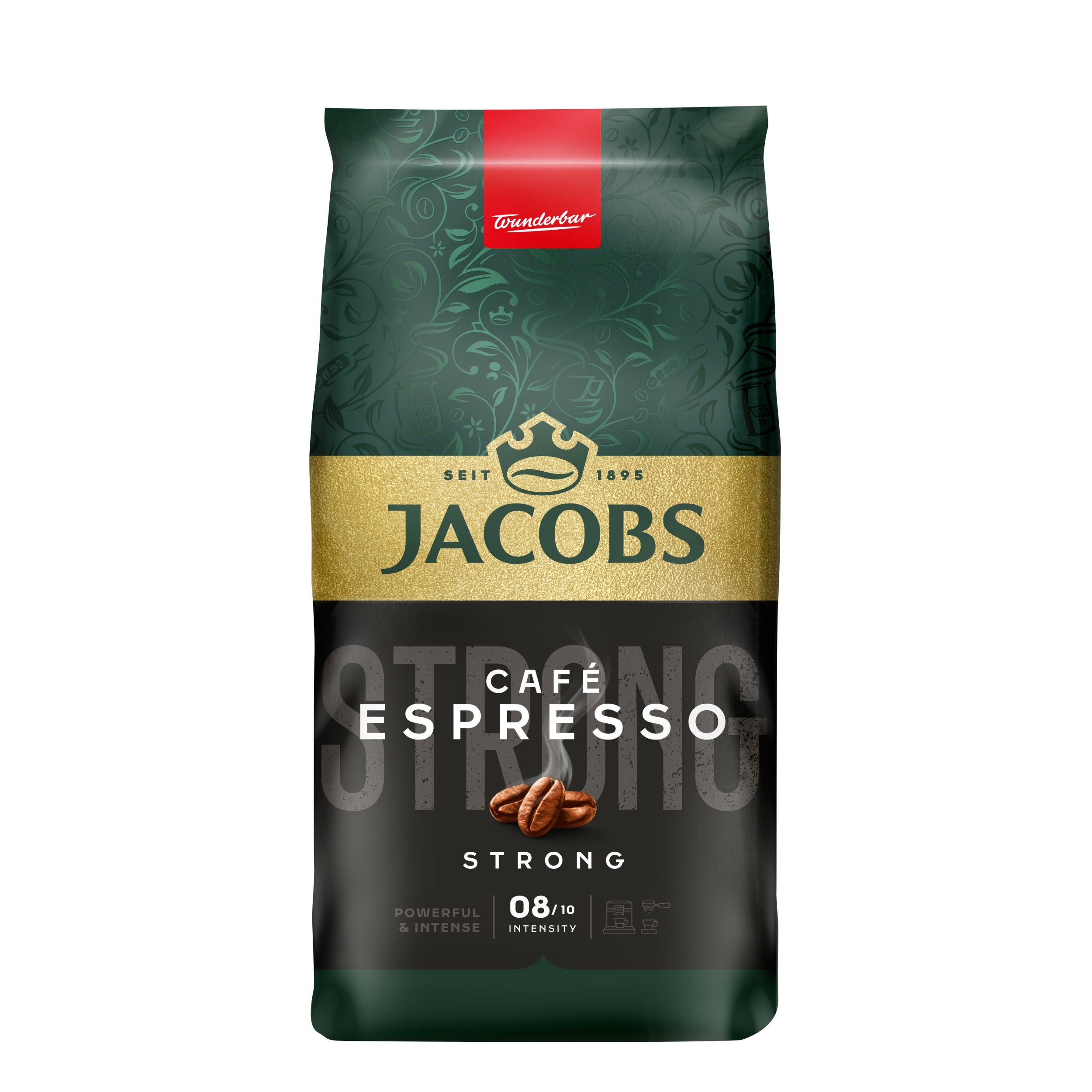 Nápoje - Jacobs Espresso pražená zrnková káva 1 kg