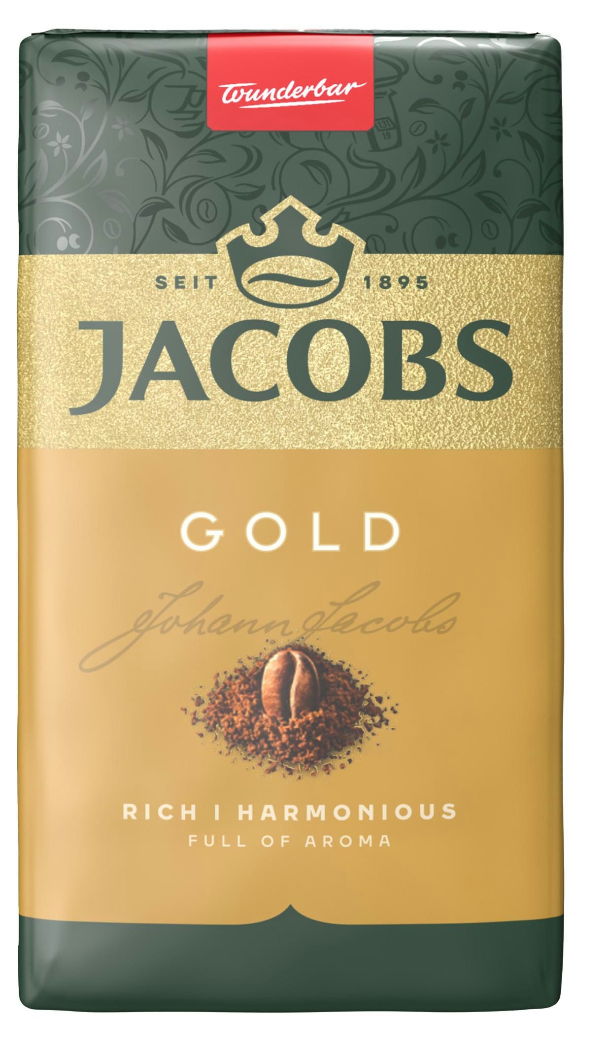 Nápoje - Jacobs Krönung Espresso káva pražená mletá 250 g