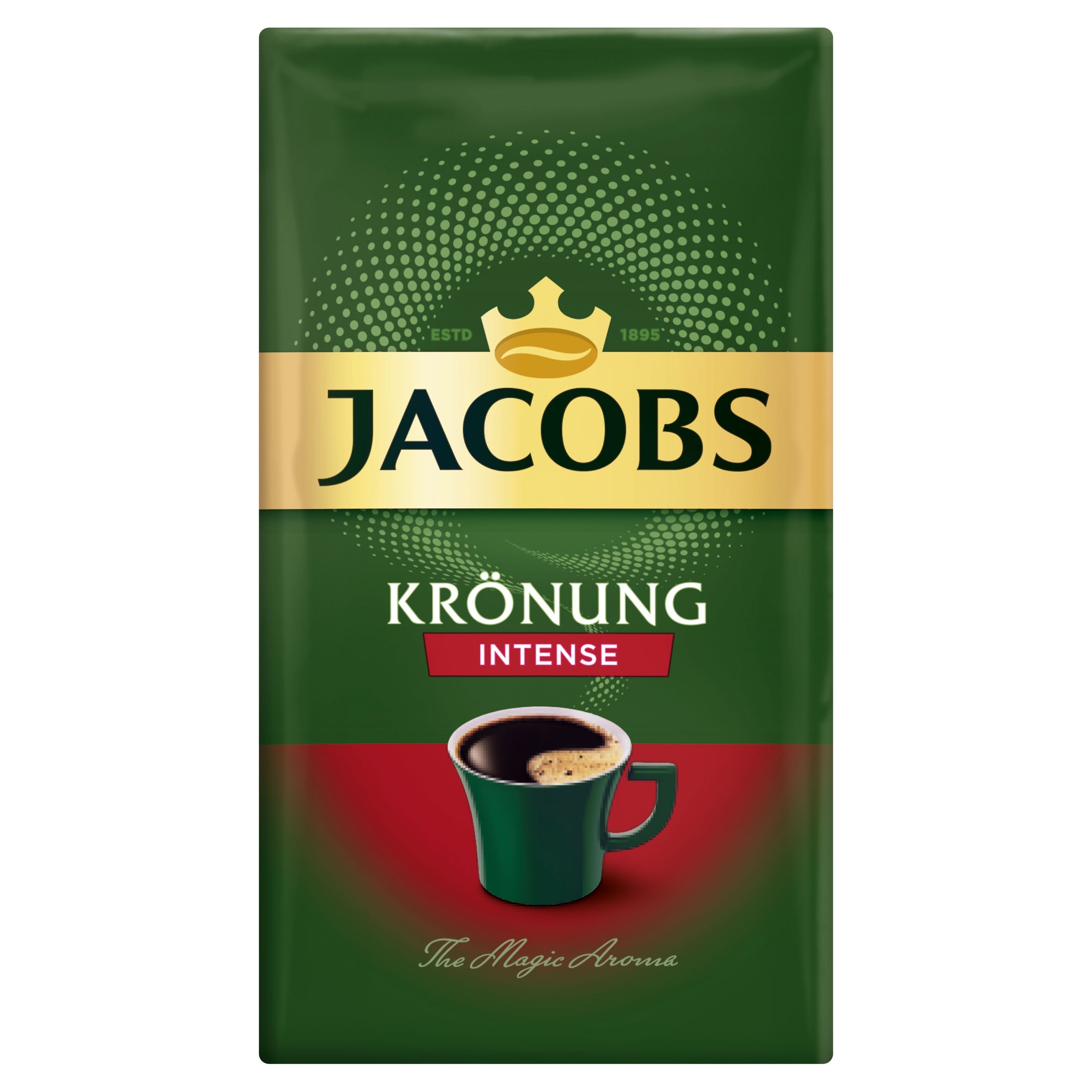 Nápoje - Jacobs Krönung Intense káva pražená mletá 250 g