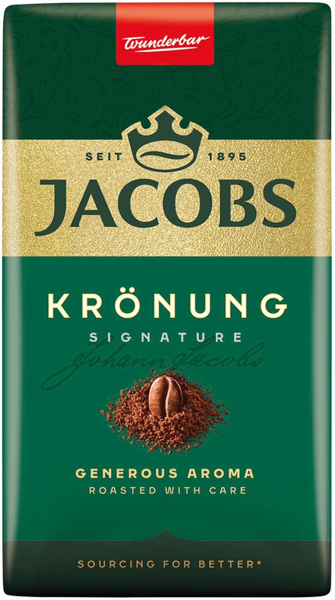 Nápoje - Jacobs Krönung Káva pražená mletá 250 g