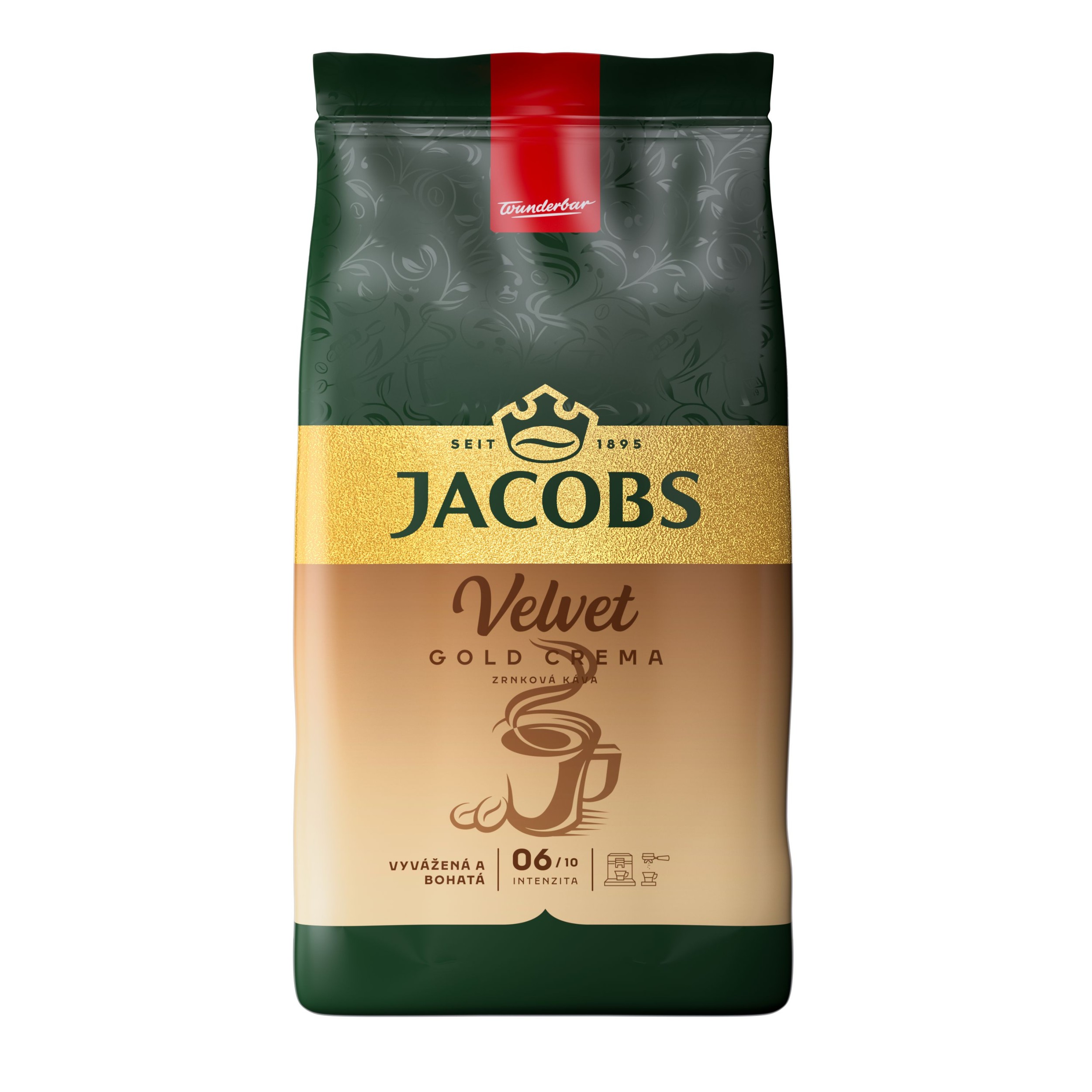Nápoje - Jacobs Velvet Gold Crema 1kg