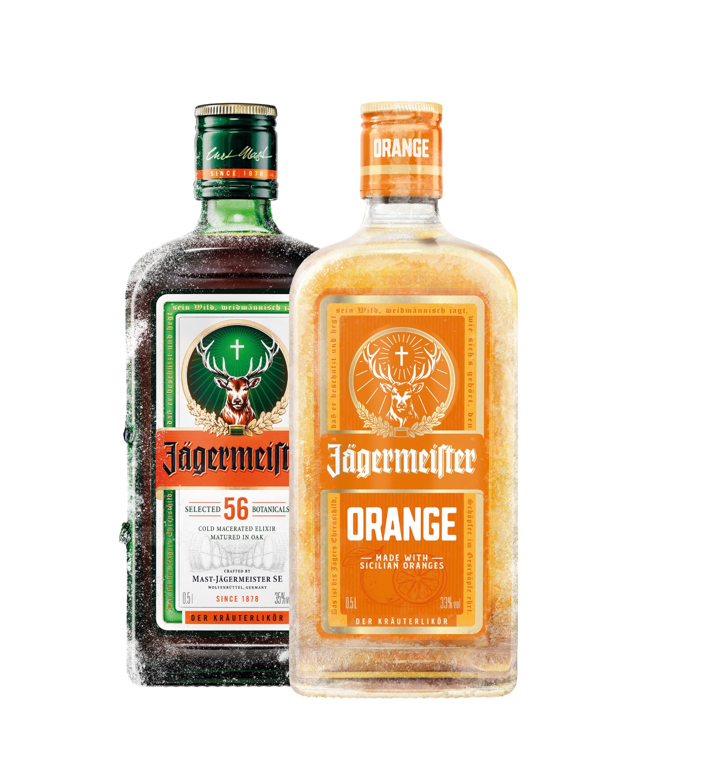 Nápoje - Jagermeister Orange 33% 0,5l