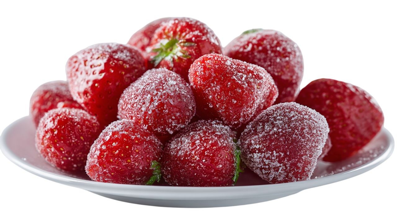 Mražené potraviny - Jahody mražené volné - cca 300 g