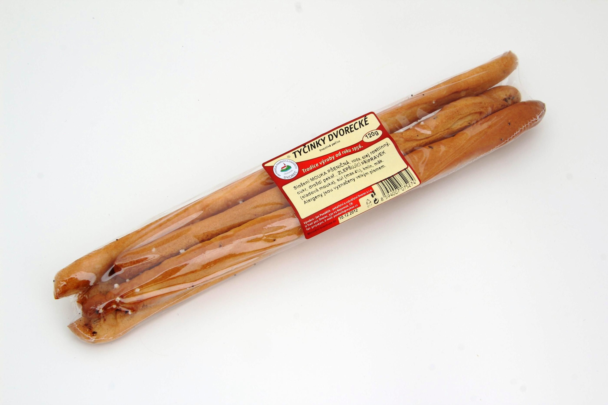 Trvanlivé potraviny - Jan Pondělík Tyčinky Dvorecké 120g