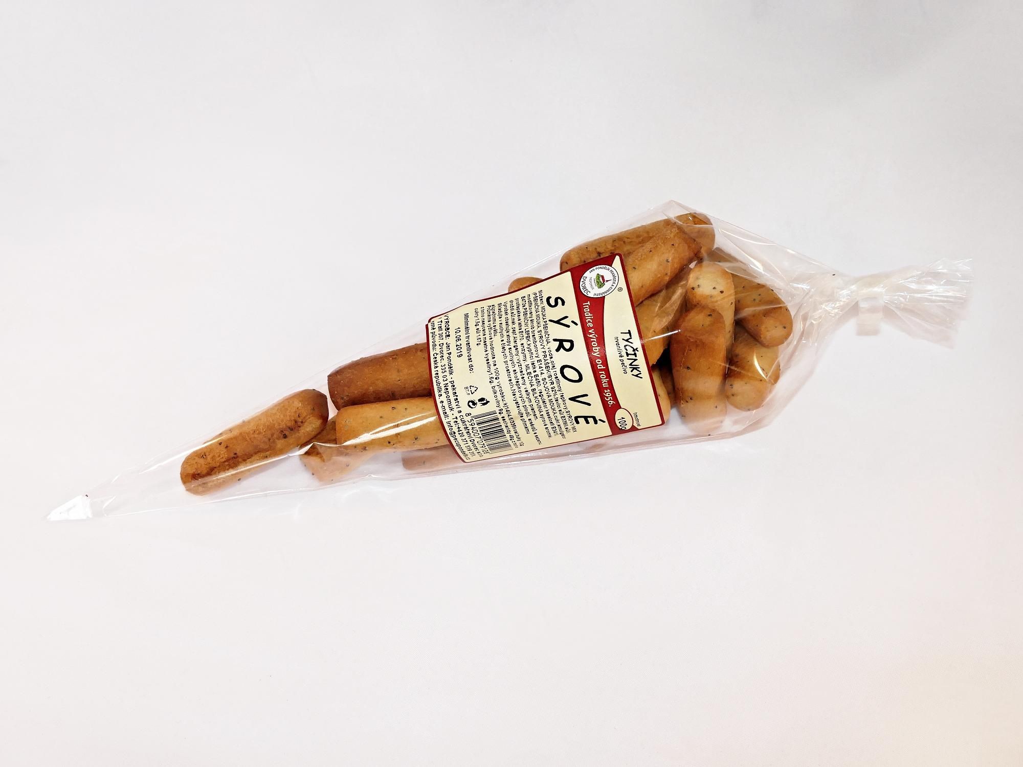 Trvanlivé potraviny - Jan Pondělík Tyčinky sýrové 100g