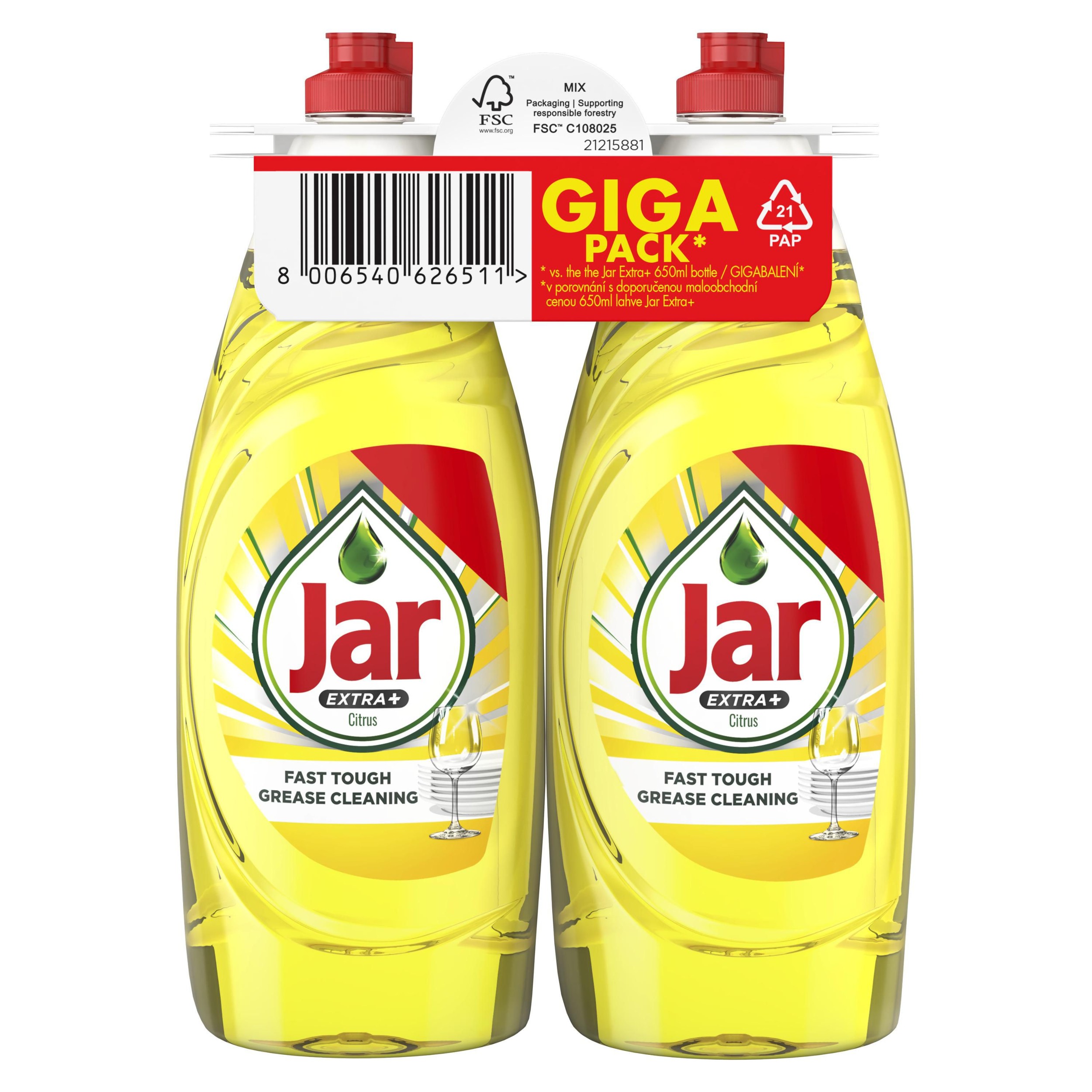 Drogerie a kosmetika - Jar Citrus 2 x 650 ml
