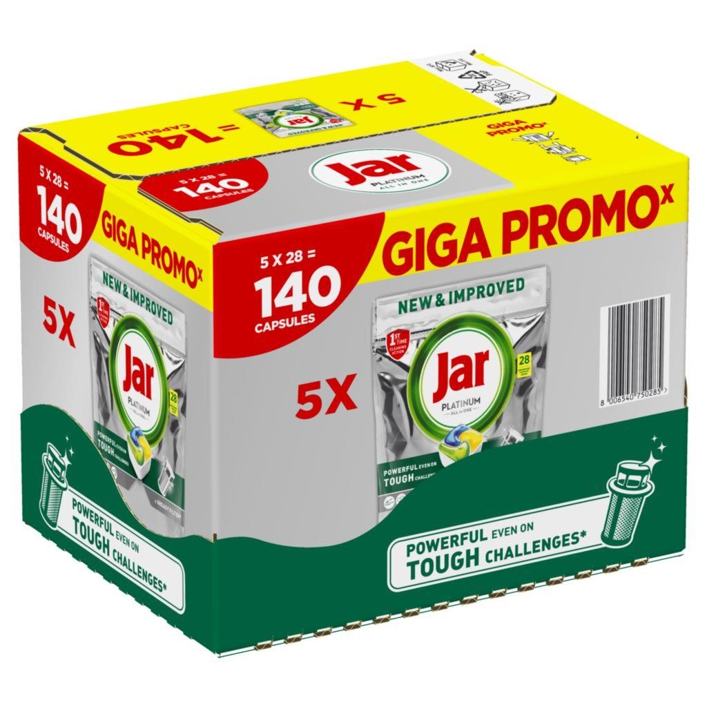 Drogerie a kosmetika - Jar Platinum Tablety Lemon 140 ks
