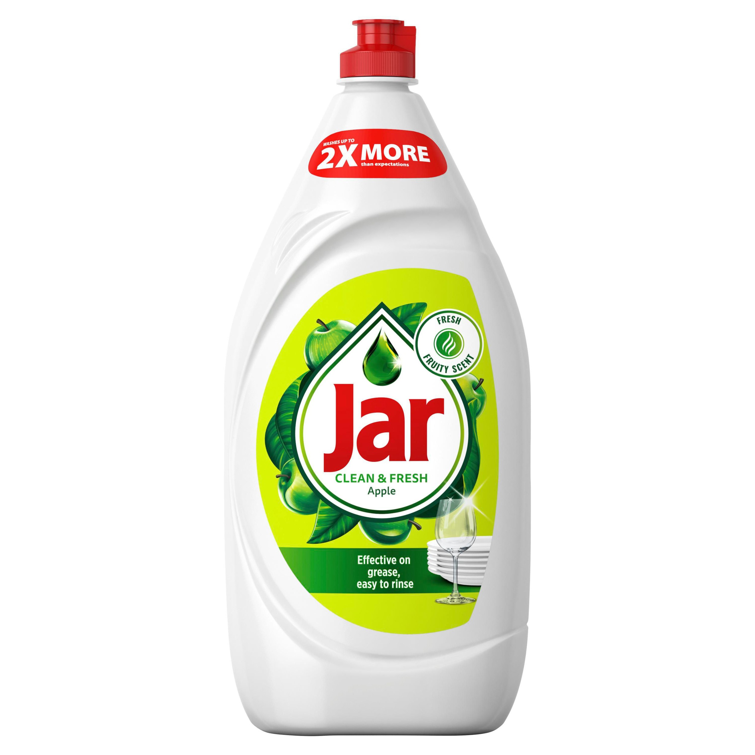 Drogerie a kosmetika - Jar Prostředek na mytí nádobí apple 1350 ml