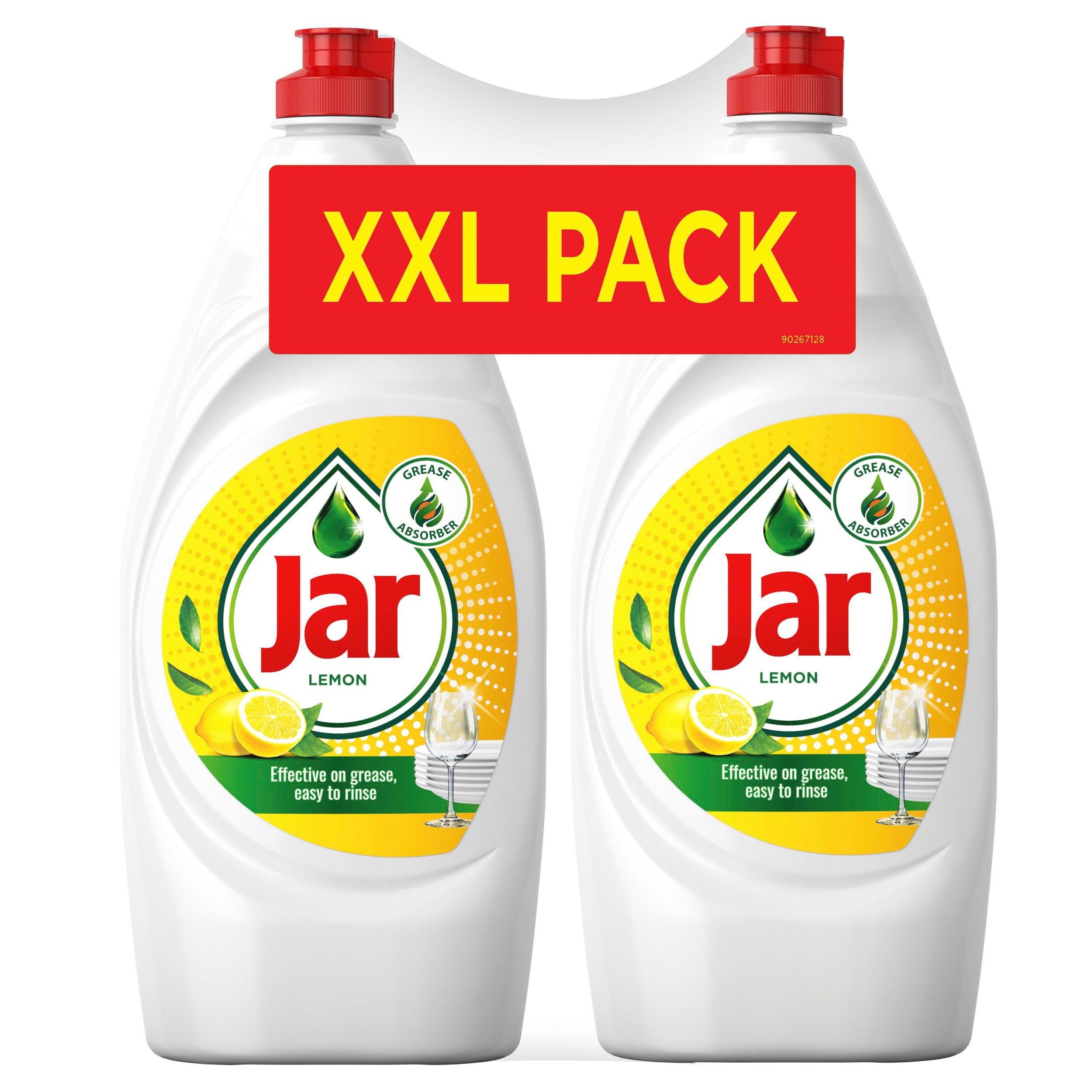 Drogerie a kosmetika - Jar Prostředek Na Mytí Nádobí Lemon 2,7l