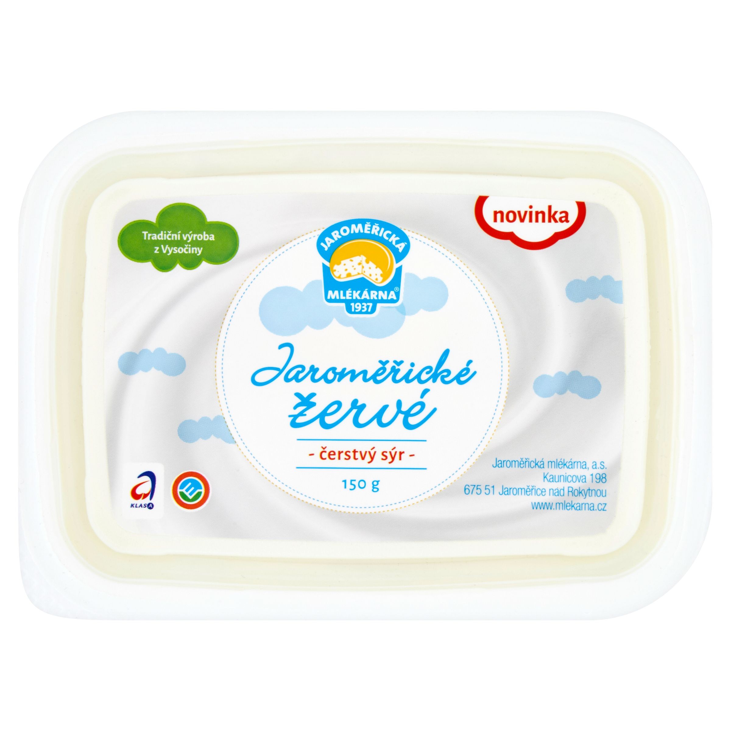 Mléčné a chlazené - Jaroměřická Mlékárna Jaroměřické žervé 150 g