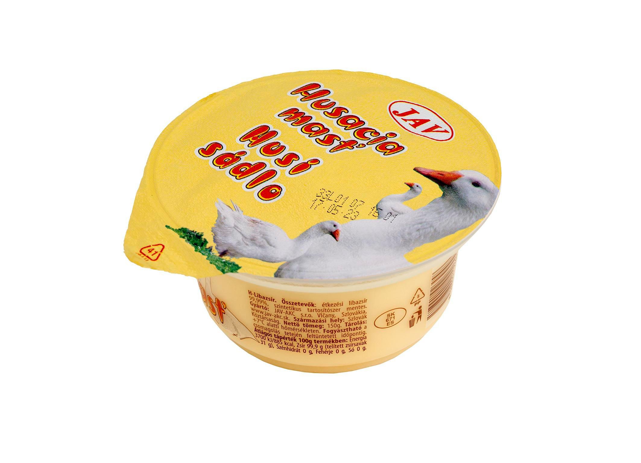 Uzeniny a lahůdky - Jav Husí sádlo 150g