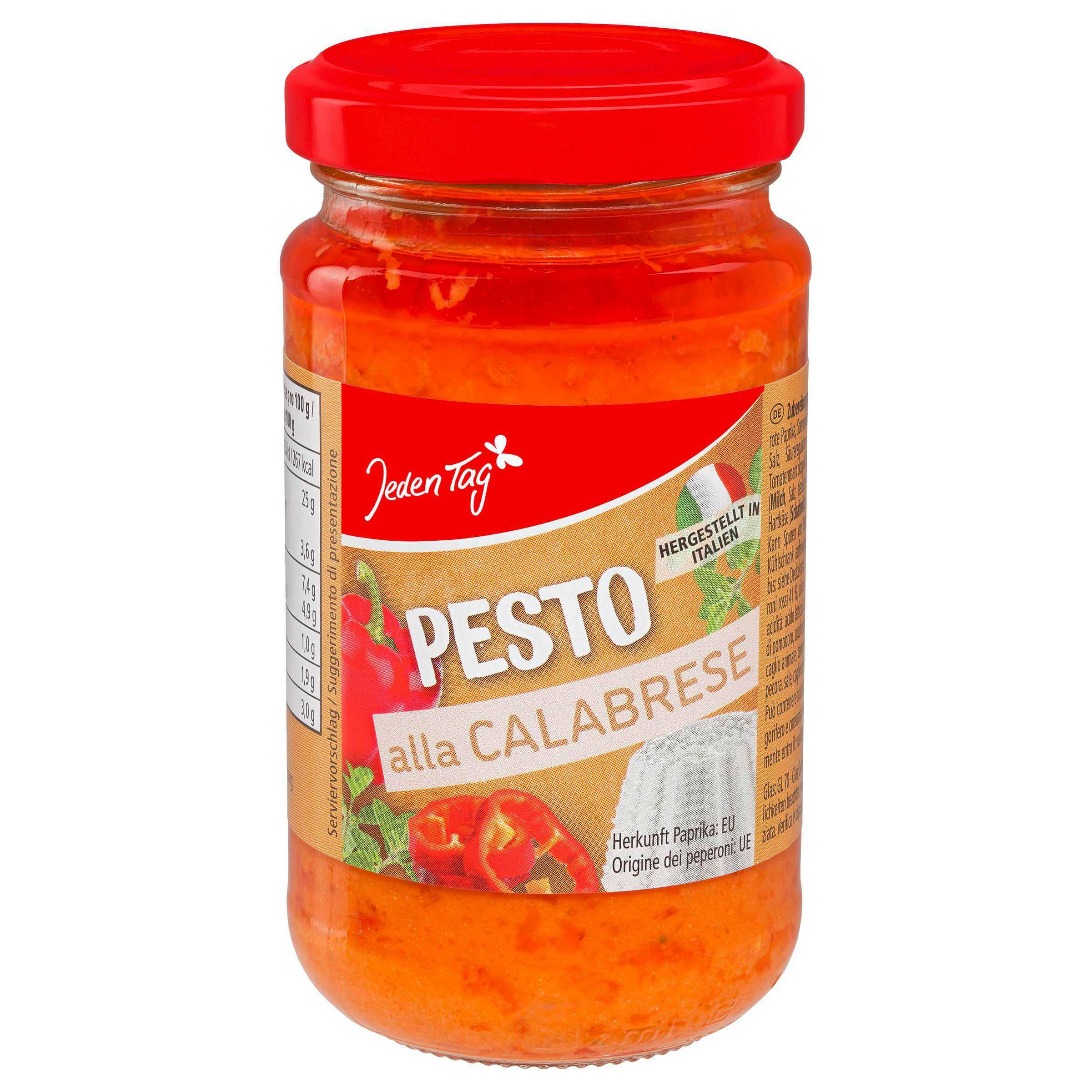 Trvanlivé potraviny - Jeden Tag alla Calabrese 190 g