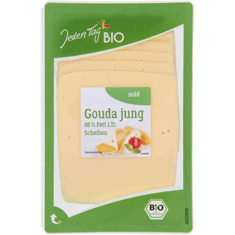 Mléčné a chlazené - Jeden Tag Bio Gouda plátky 200g