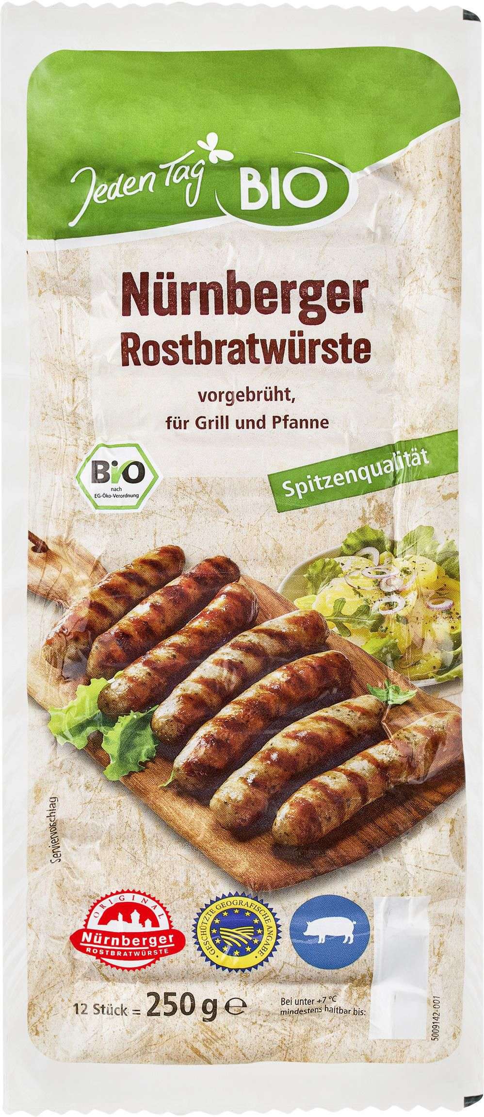 Zdravý svět - Jeden Tag Bio norimberské klobásky 250 g