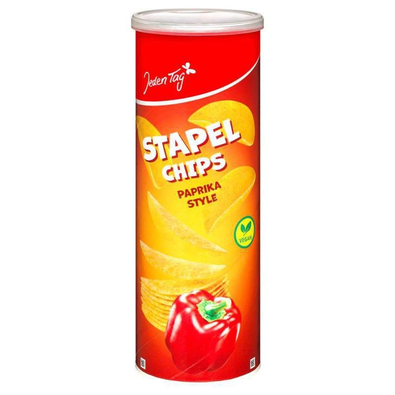 Trvanlivé potraviny - Jeden Tag Bramborový snack paprika tuba 175g
