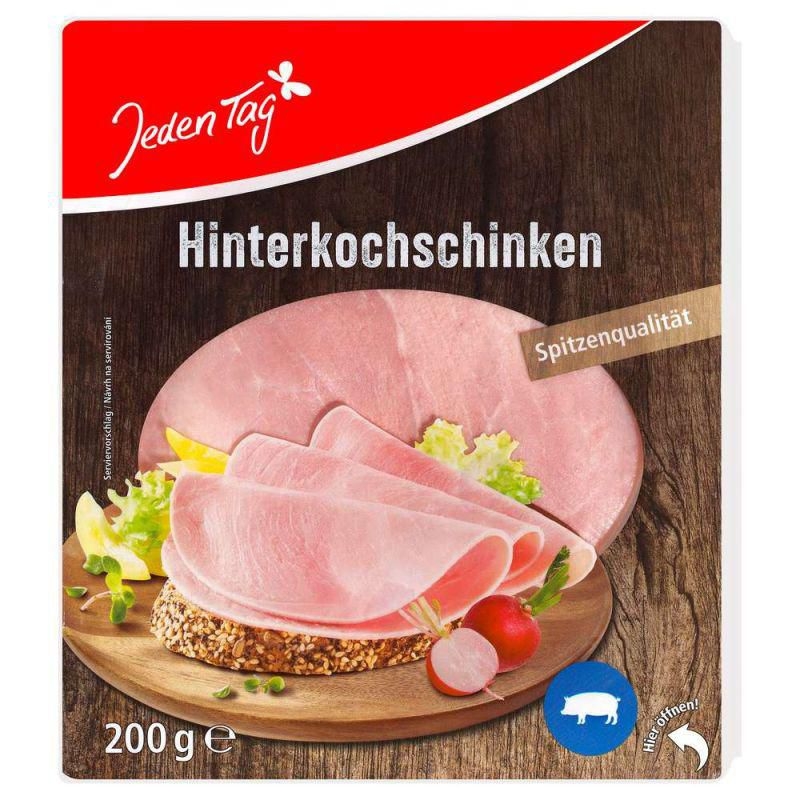 Uzeniny a lahůdky - Jeden Tag Delikatesní šunka 200g