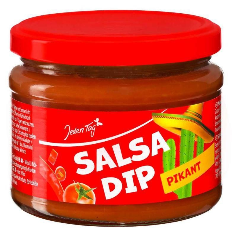 Trvanlivé potraviny - Jeden Tag Dip salsa pikant 310g