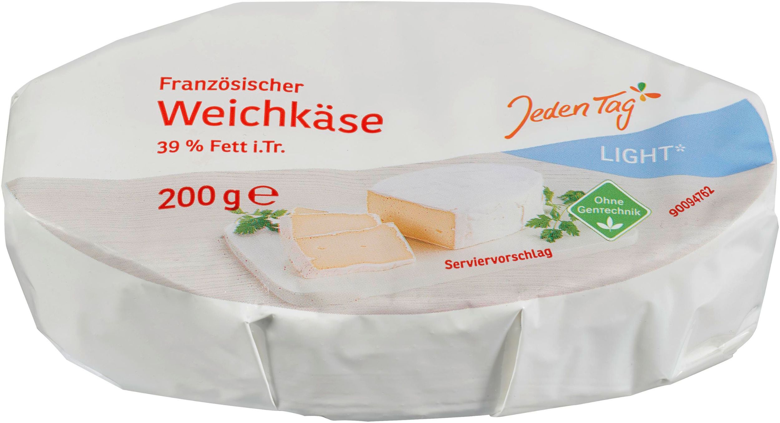 Mléčné a chlazené - Jeden Tag Francouzský měkký sýr  39% 200g