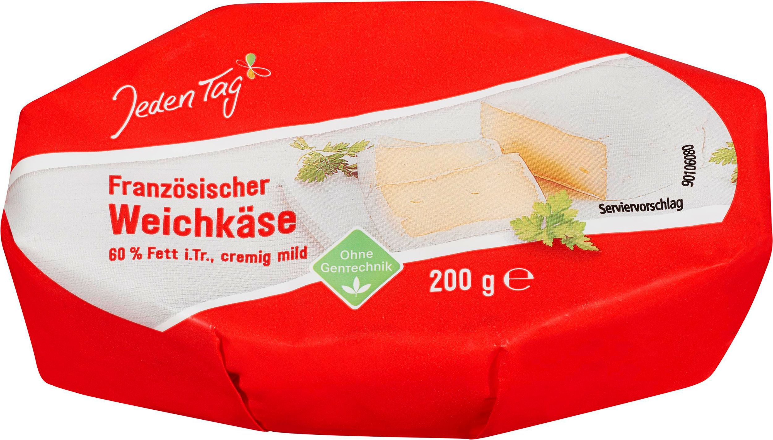 Mléčné a chlazené - Jeden Tag Francouzský měkký sýr 60% 200g