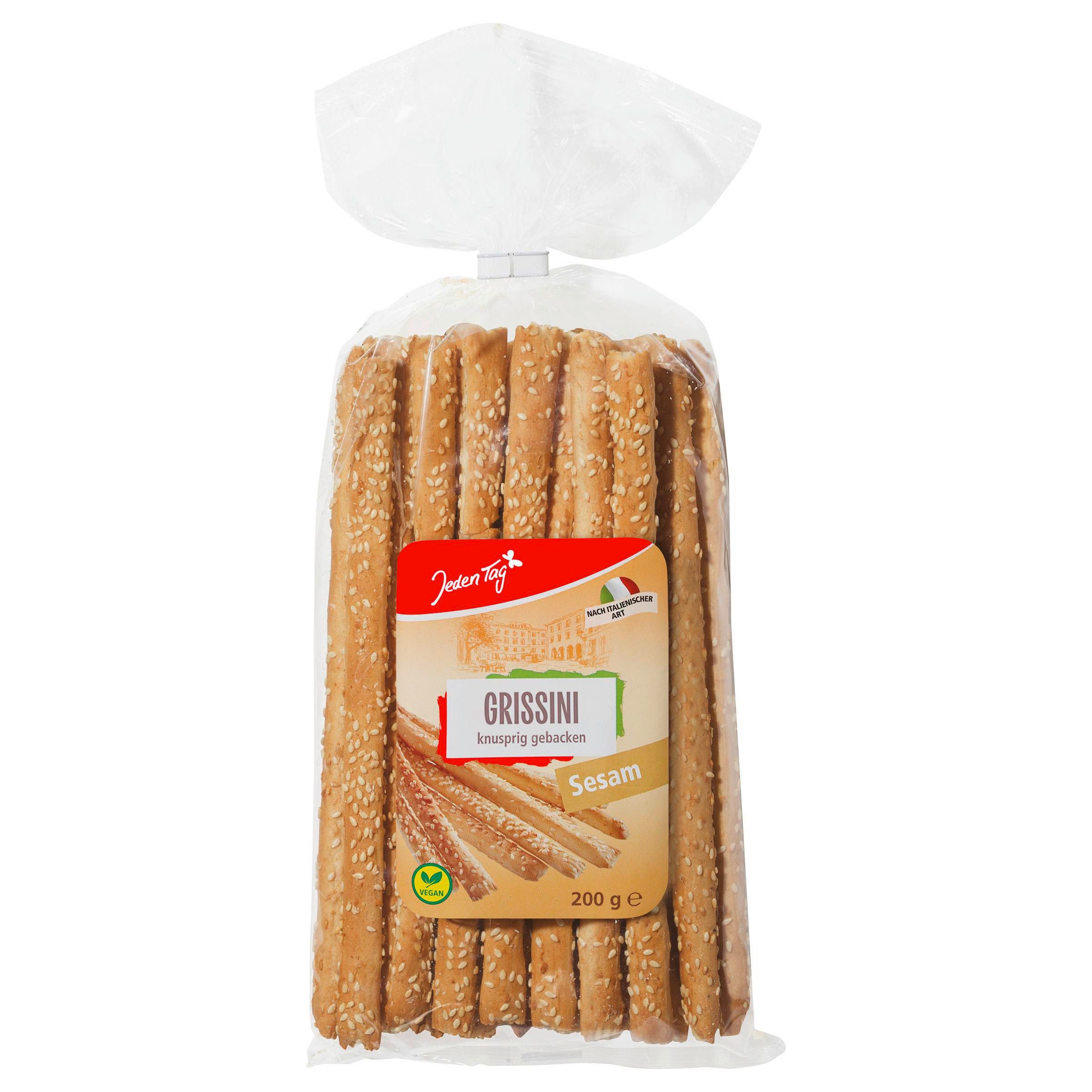 Trvanlivé potraviny - Jeden Tag Grissini sezam 200g