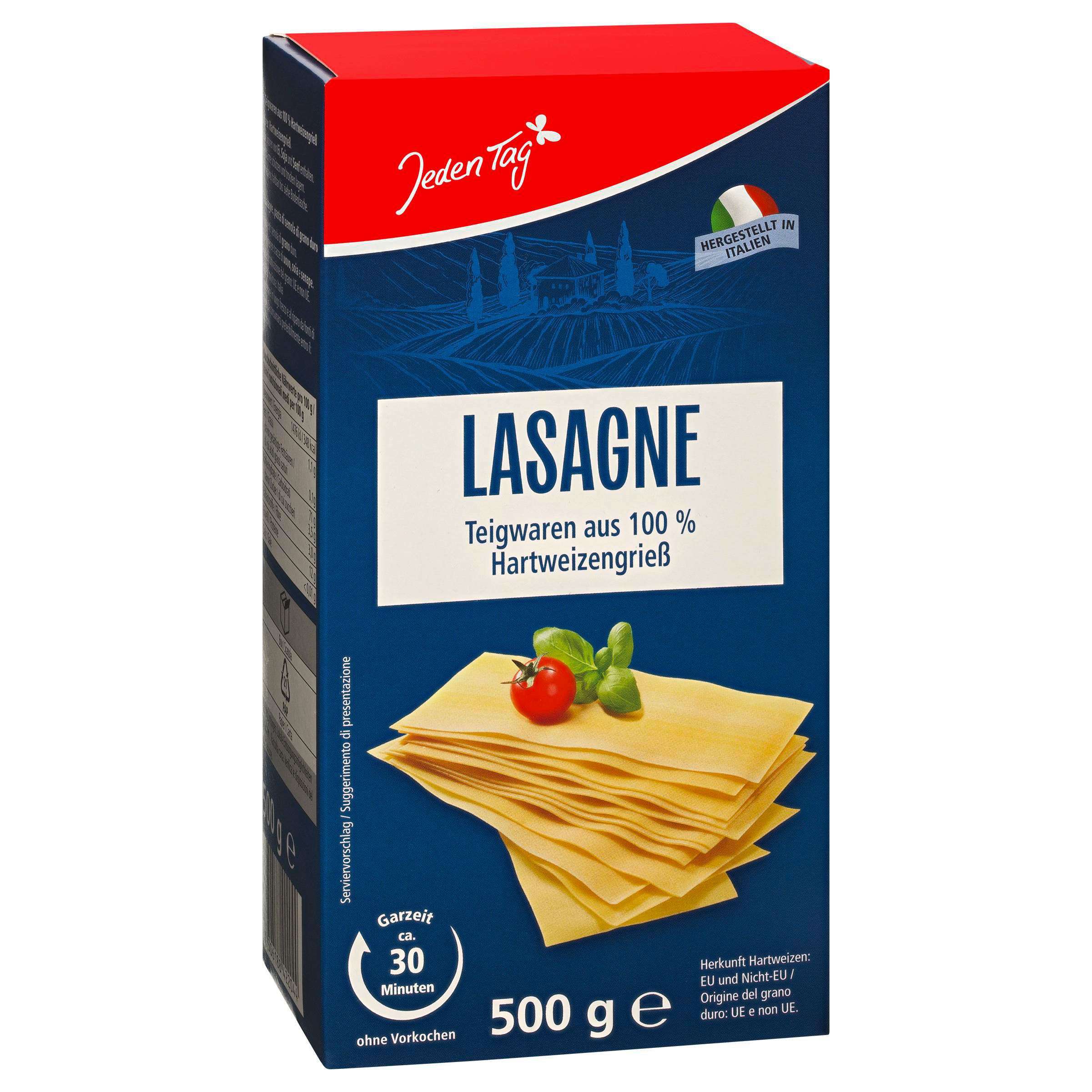 Trvanlivé potraviny - Jeden Tag Lasagne 500 g