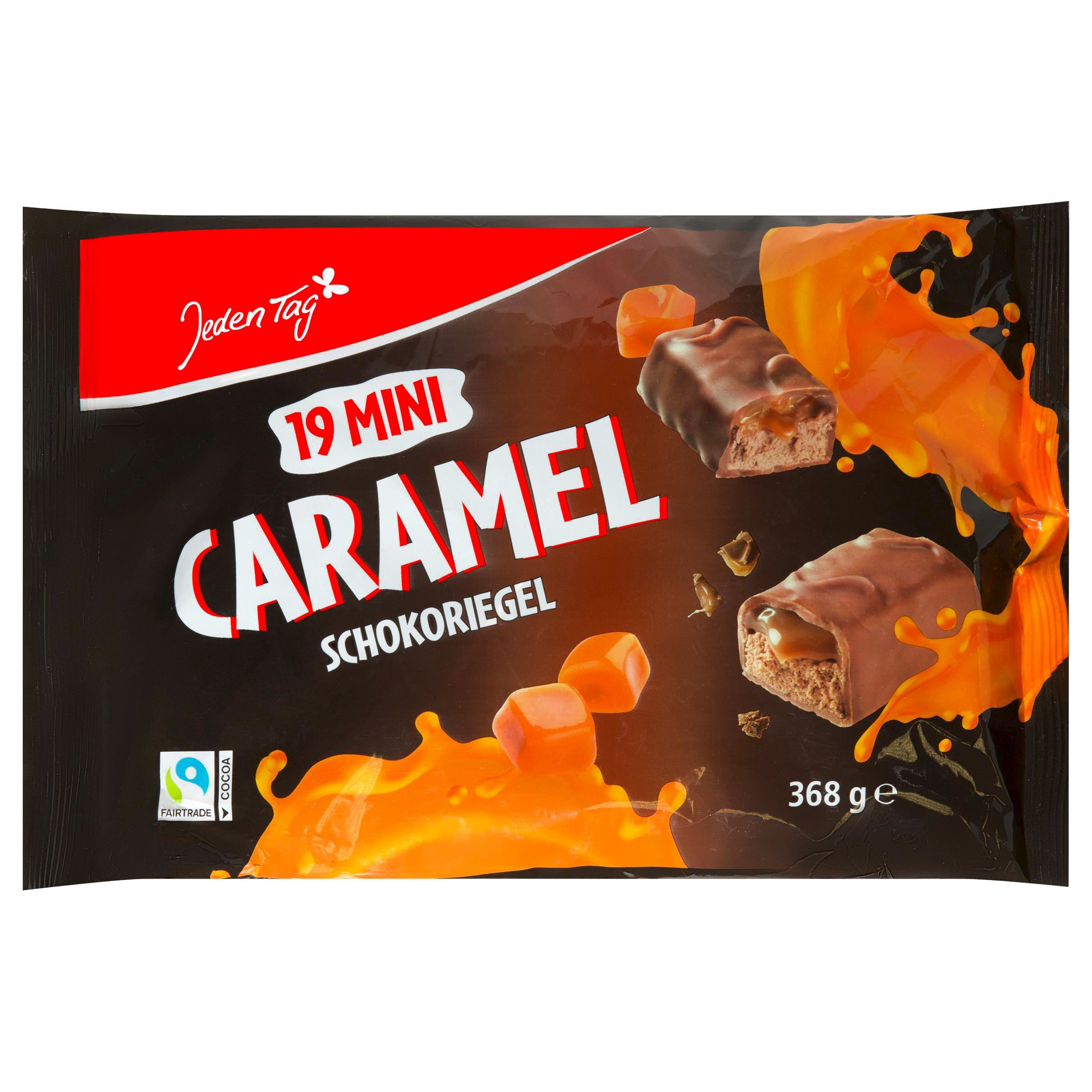 Trvanlivé potraviny - Jeden Tag mini čokolády s karamelem 19 ks 368g