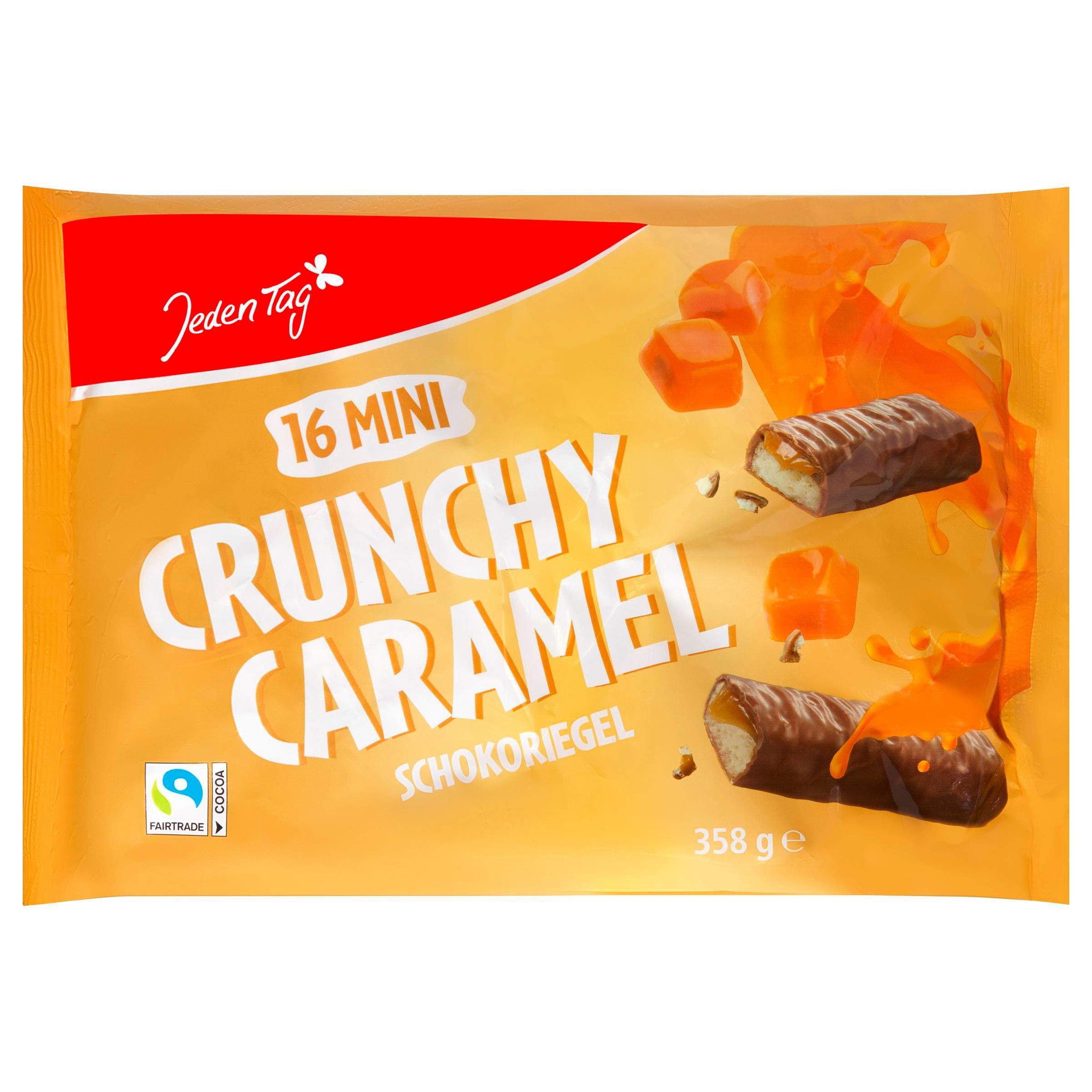 Trvanlivé potraviny - Jeden Tag mini čokolády se sušenkou a karamelem 16 ks 358g