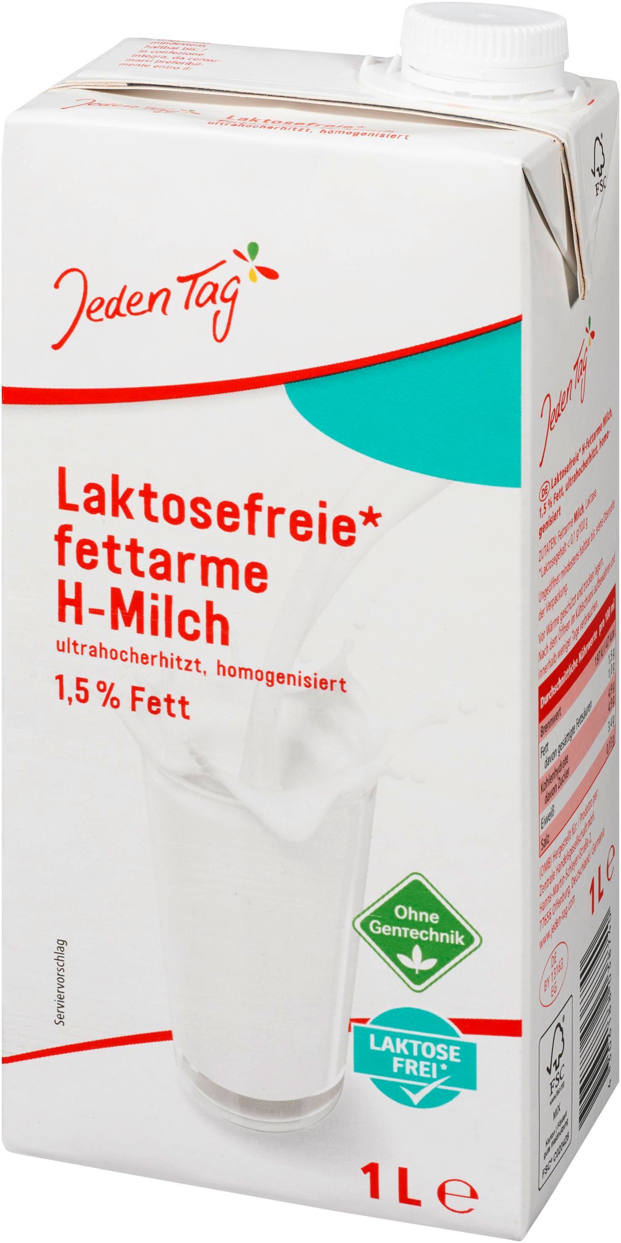 Zdravý svět - Jeden Tag Mléko bez laktózy trvanlivé 1,5%